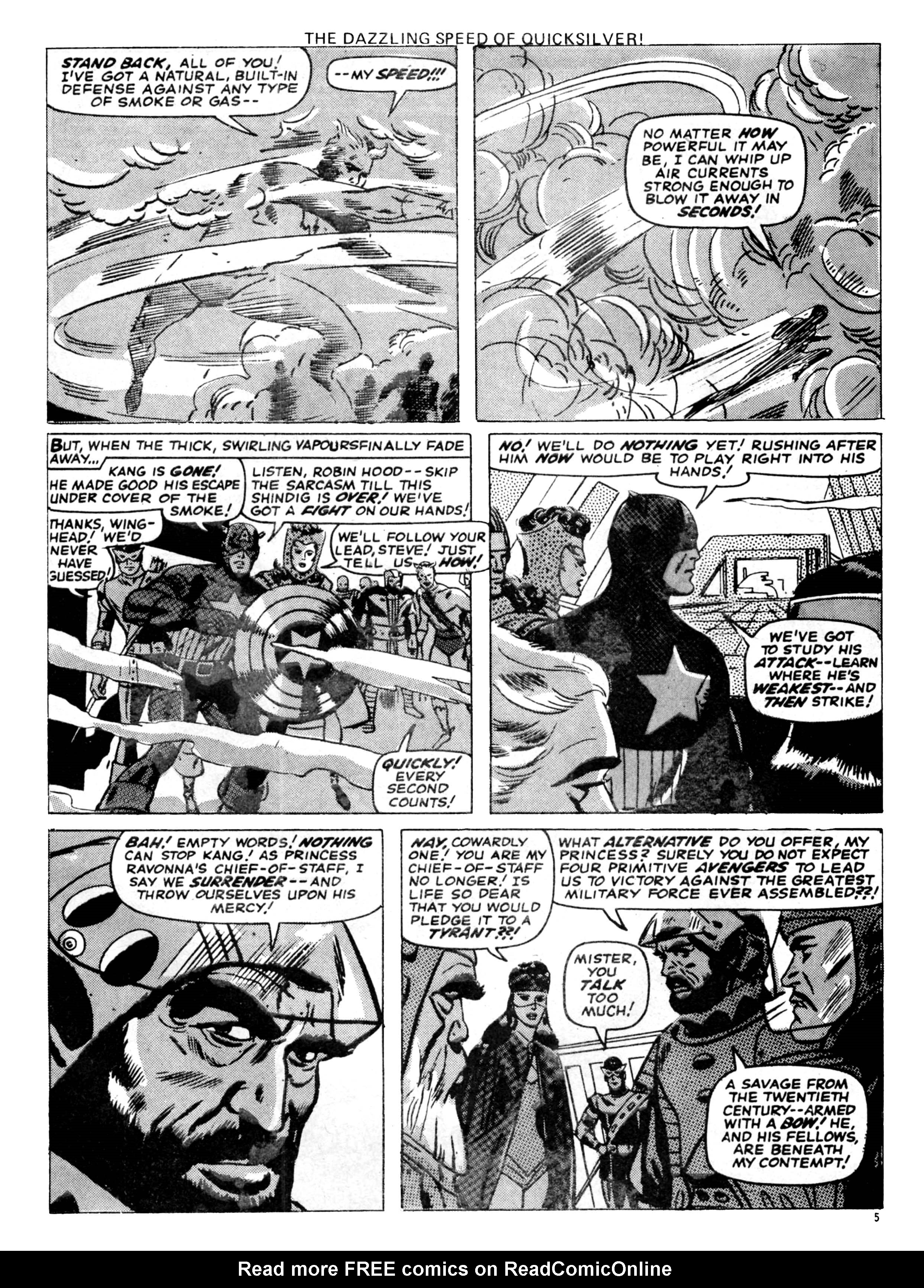 Read online The Avengers (1973) comic -  Issue #21 - 5