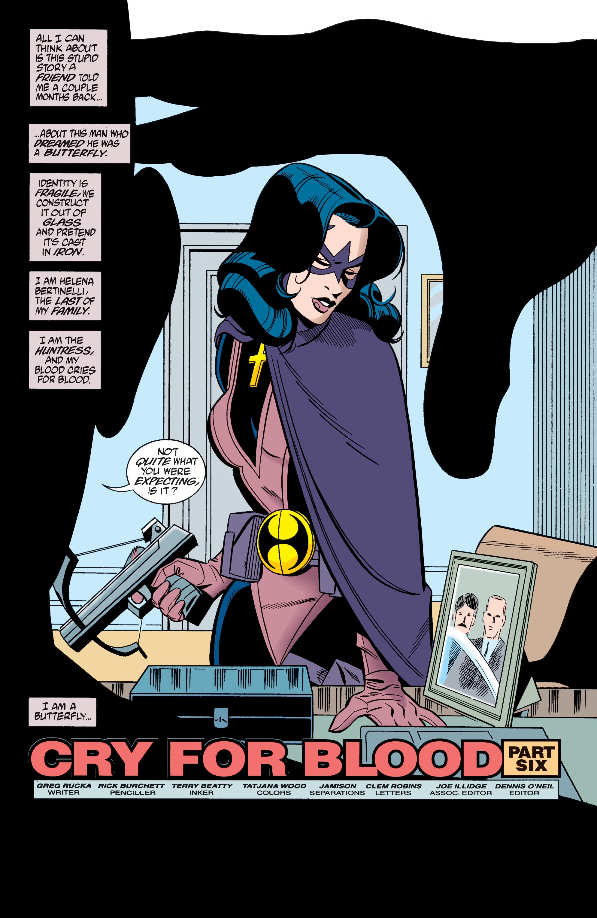 Read online Batman/Huntress: Cry for Blood comic -  Issue # _TPB Birds of Prey - Huntress - 124