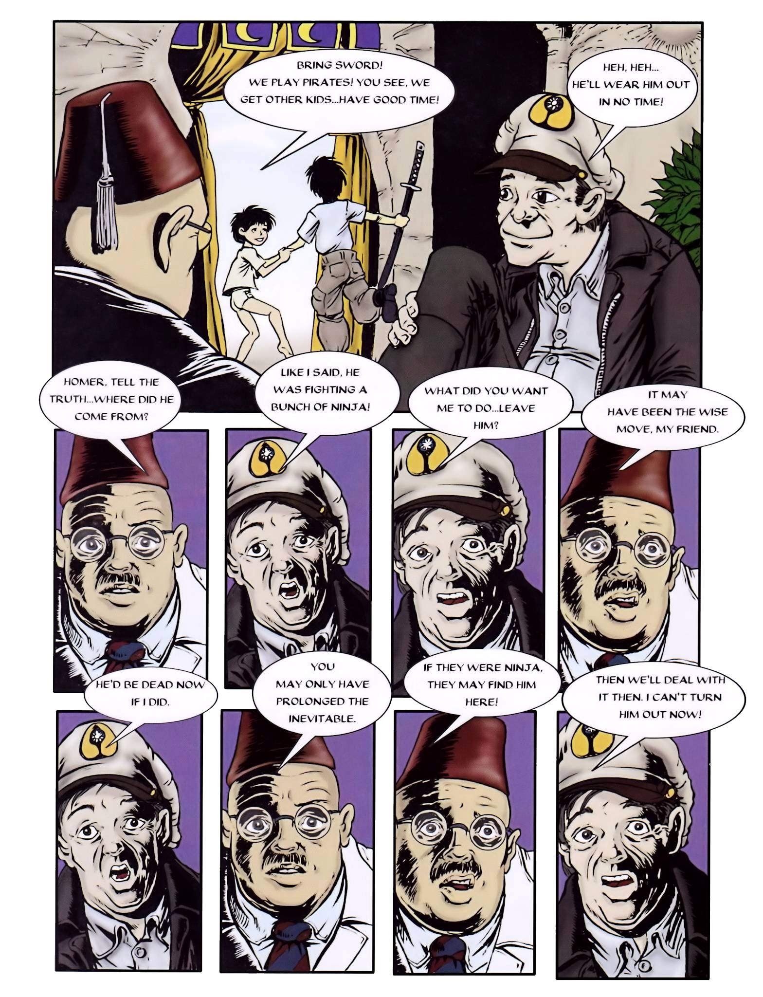 Read online Samurai (1996) comic -  Issue # Full - 36