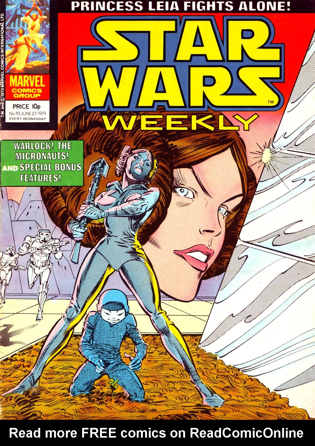 Read online Star Wars Weekly comic -  Issue #70 - 1