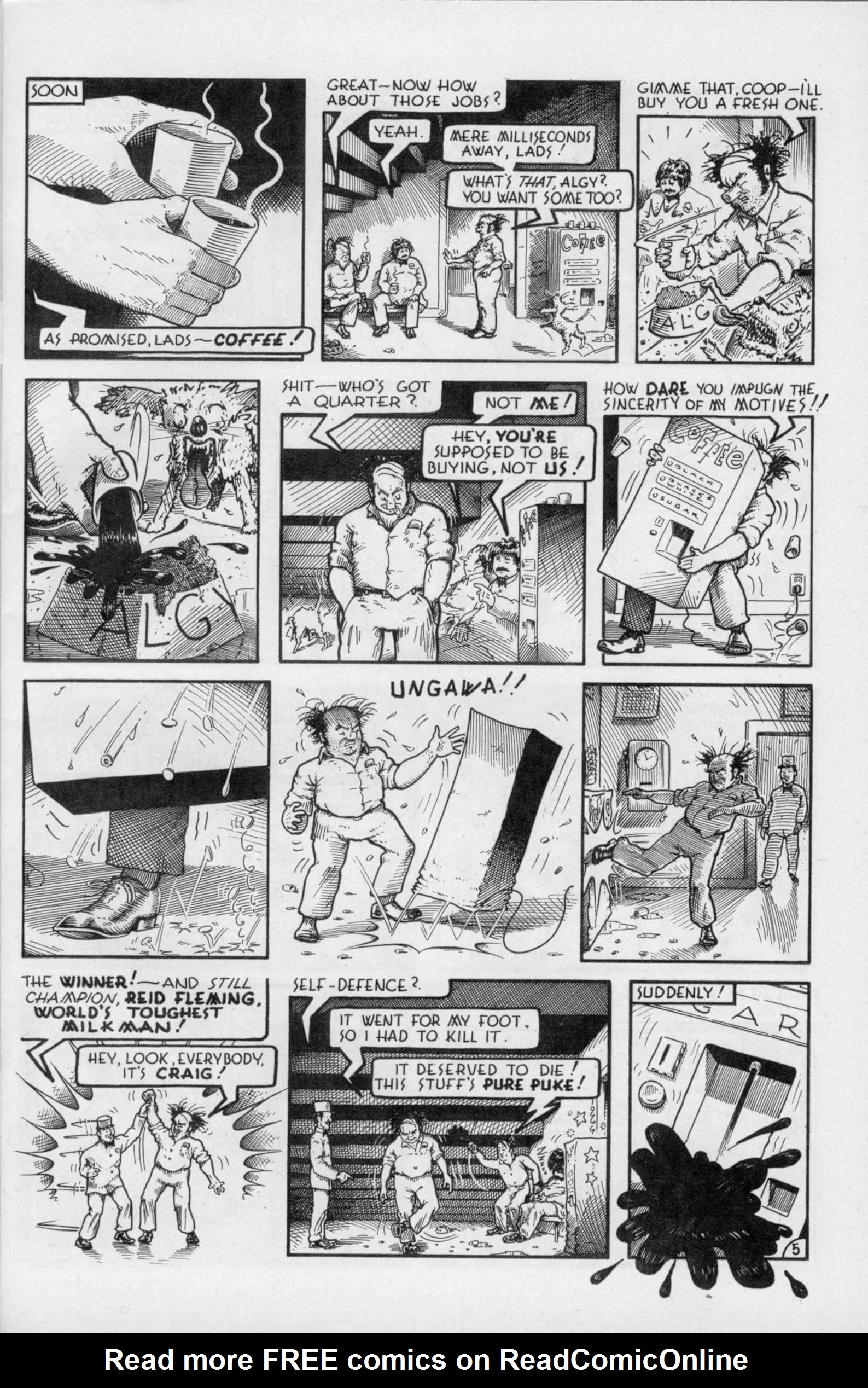 Read online Reid Fleming, World's Toughest Milkman (1986) comic -  Issue #4 - 7