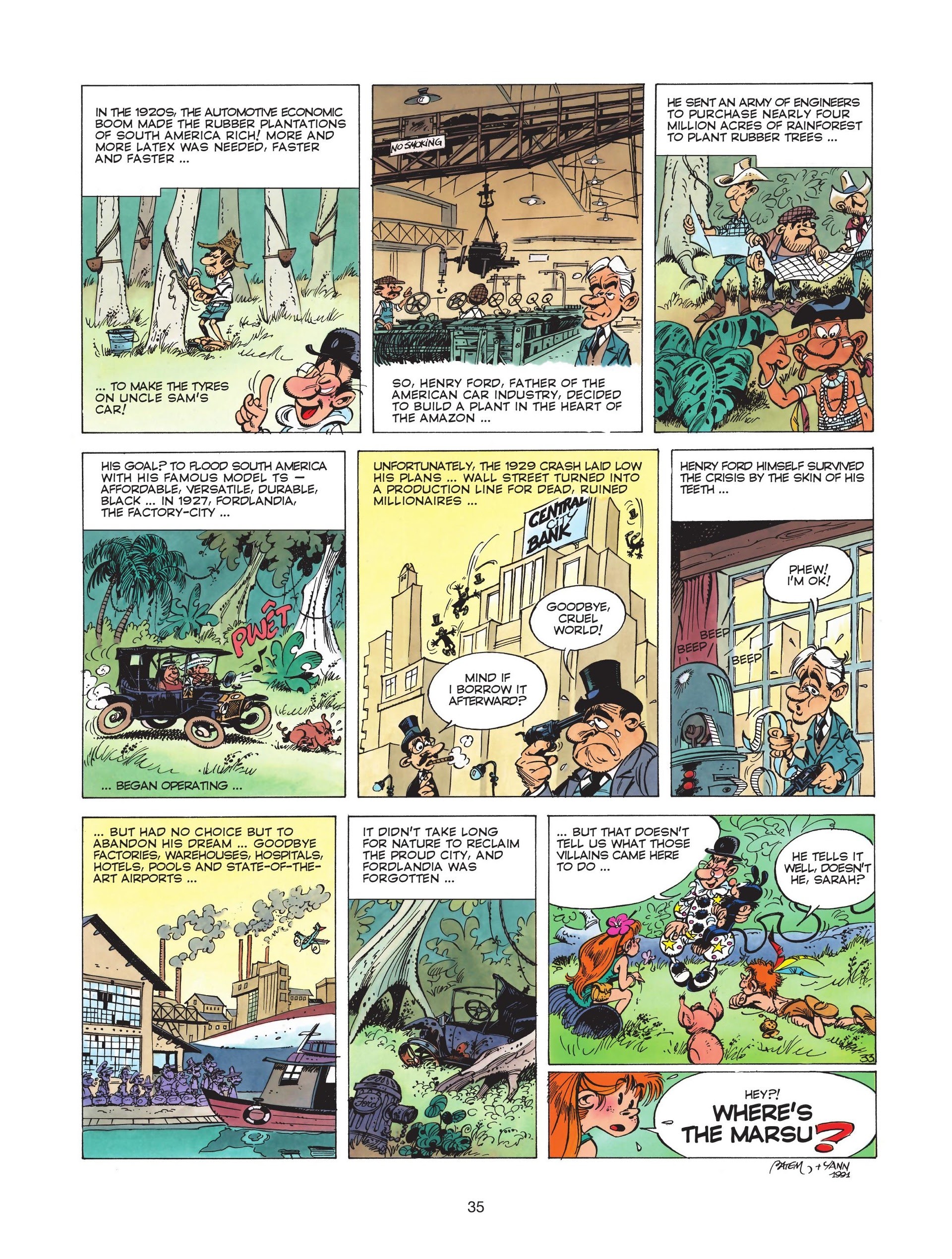 Read online Marsupilami comic -  Issue #6 - 37