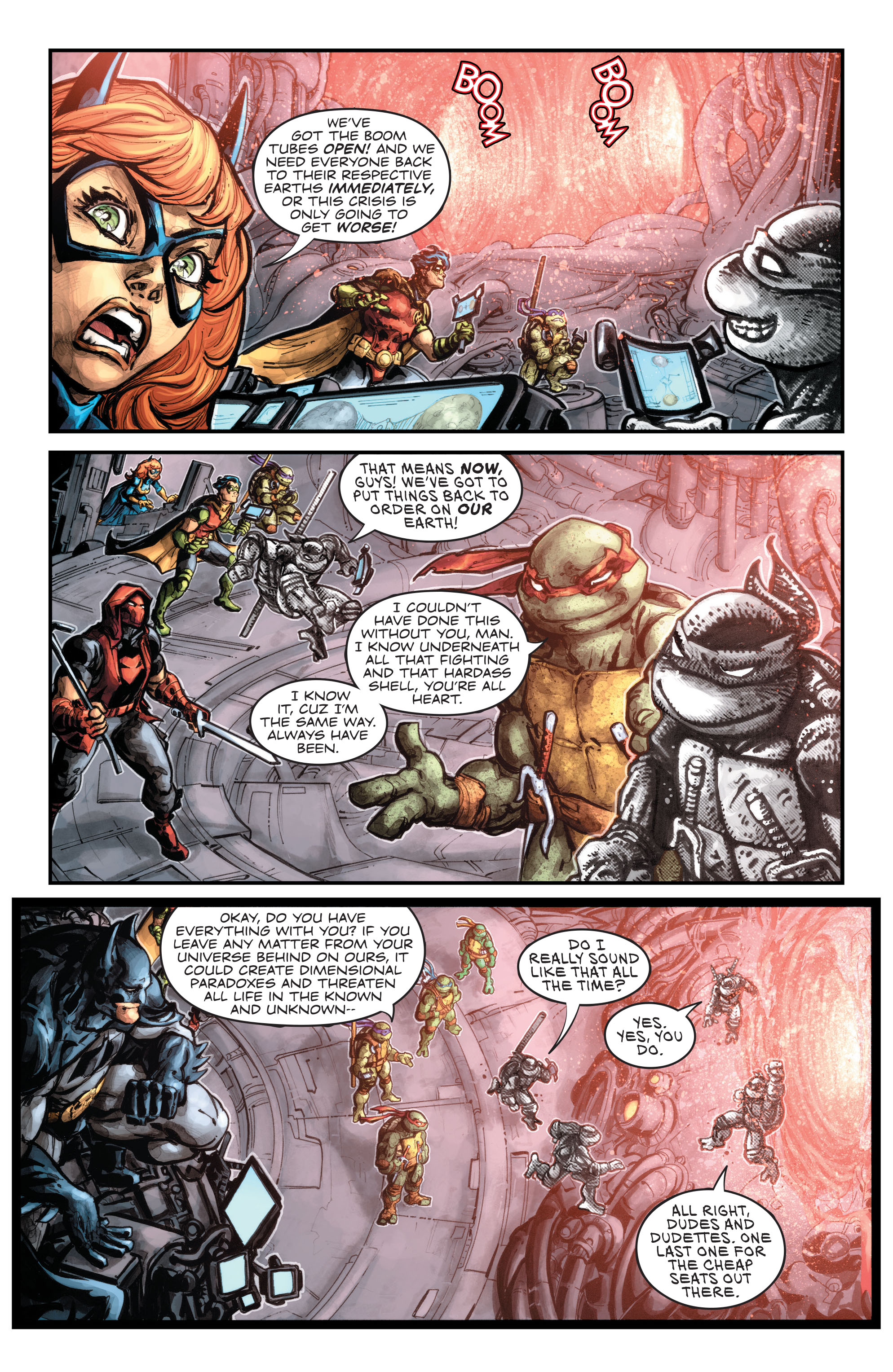 Read online Batman/Teenage Mutant Ninja Turtles III comic -  Issue # _TPB (Part 2) - 10