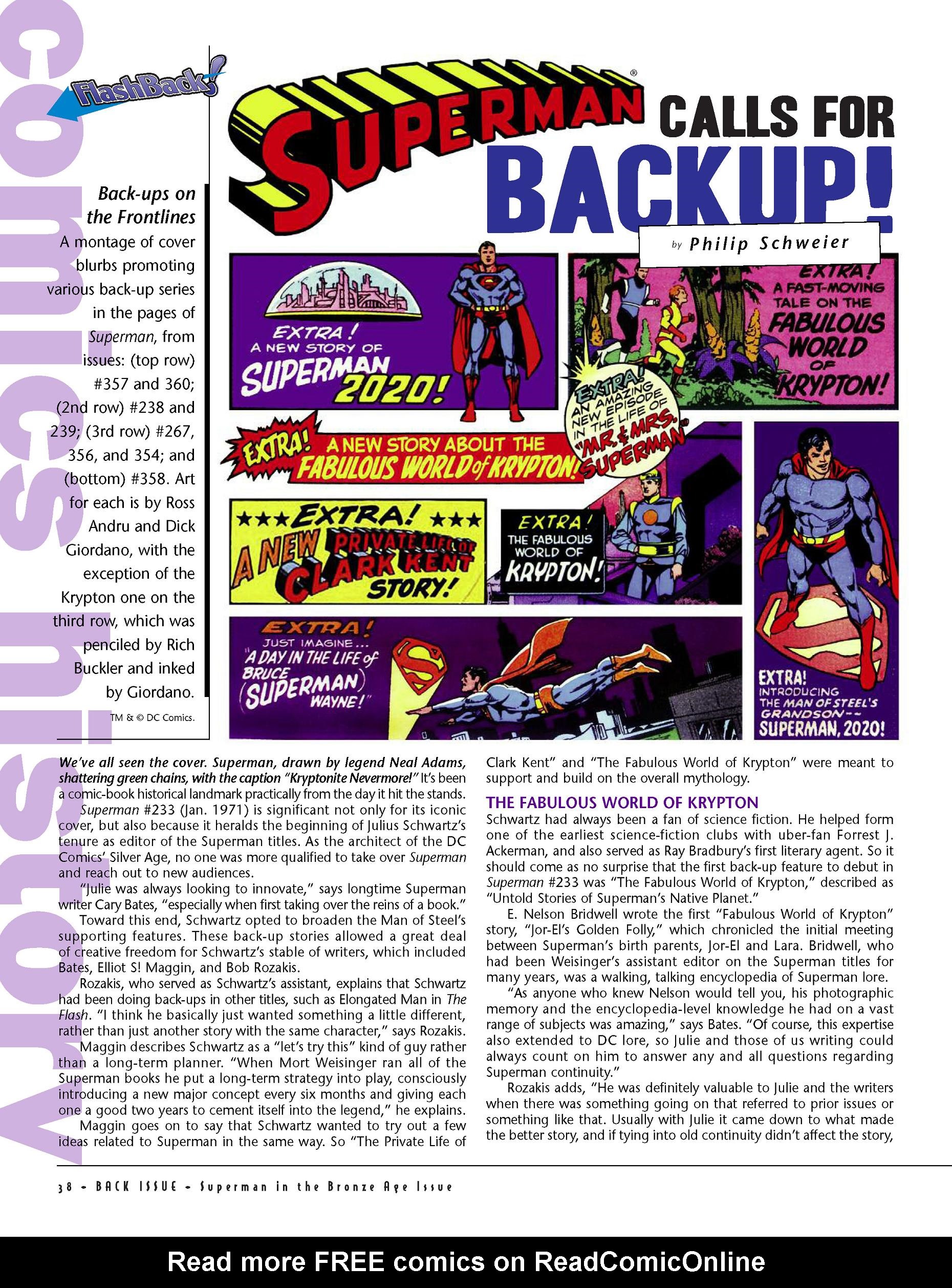 Read online Back Issue comic -  Issue #62 - 40