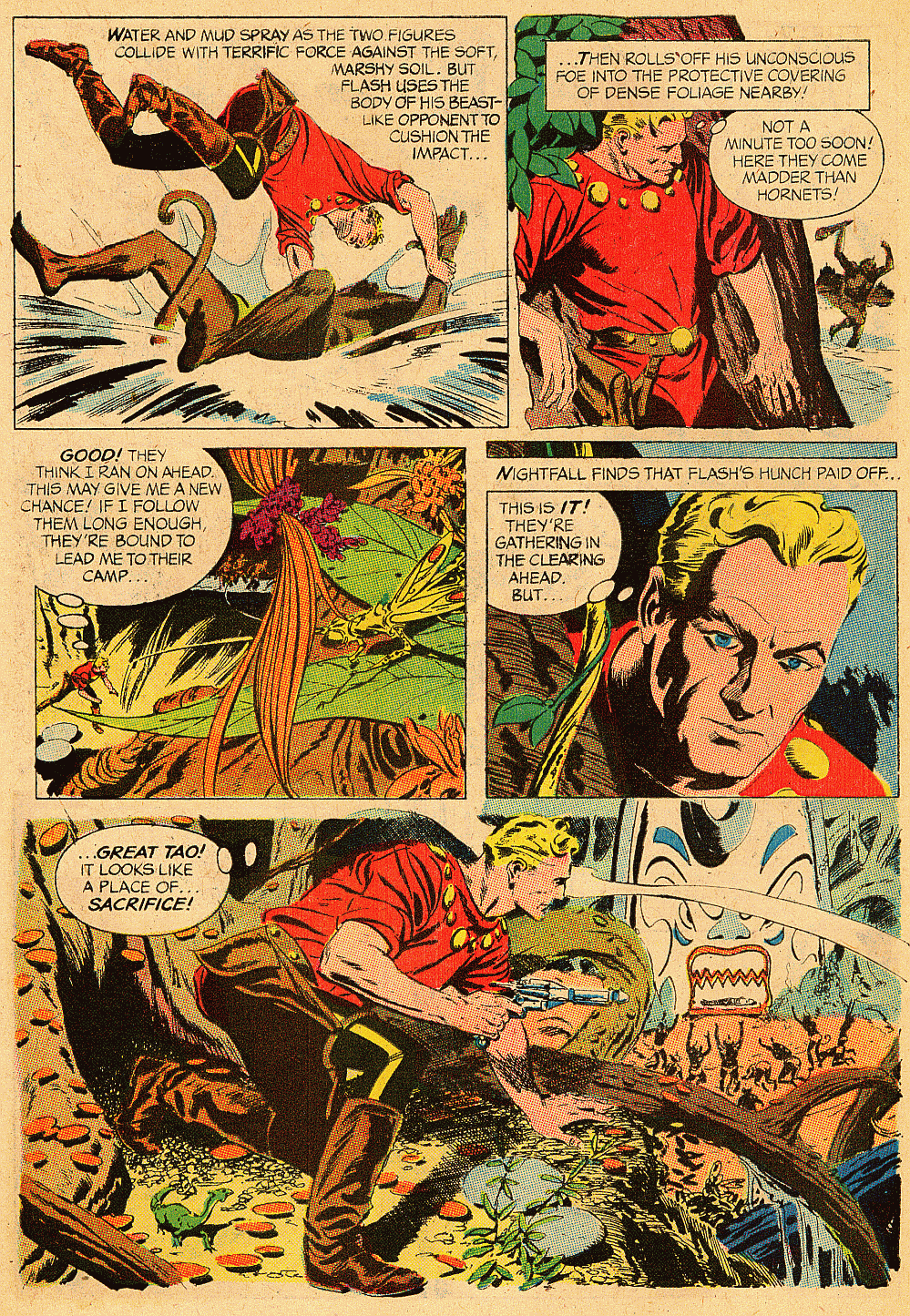Read online Flash Gordon (1966) comic -  Issue #5 - 6