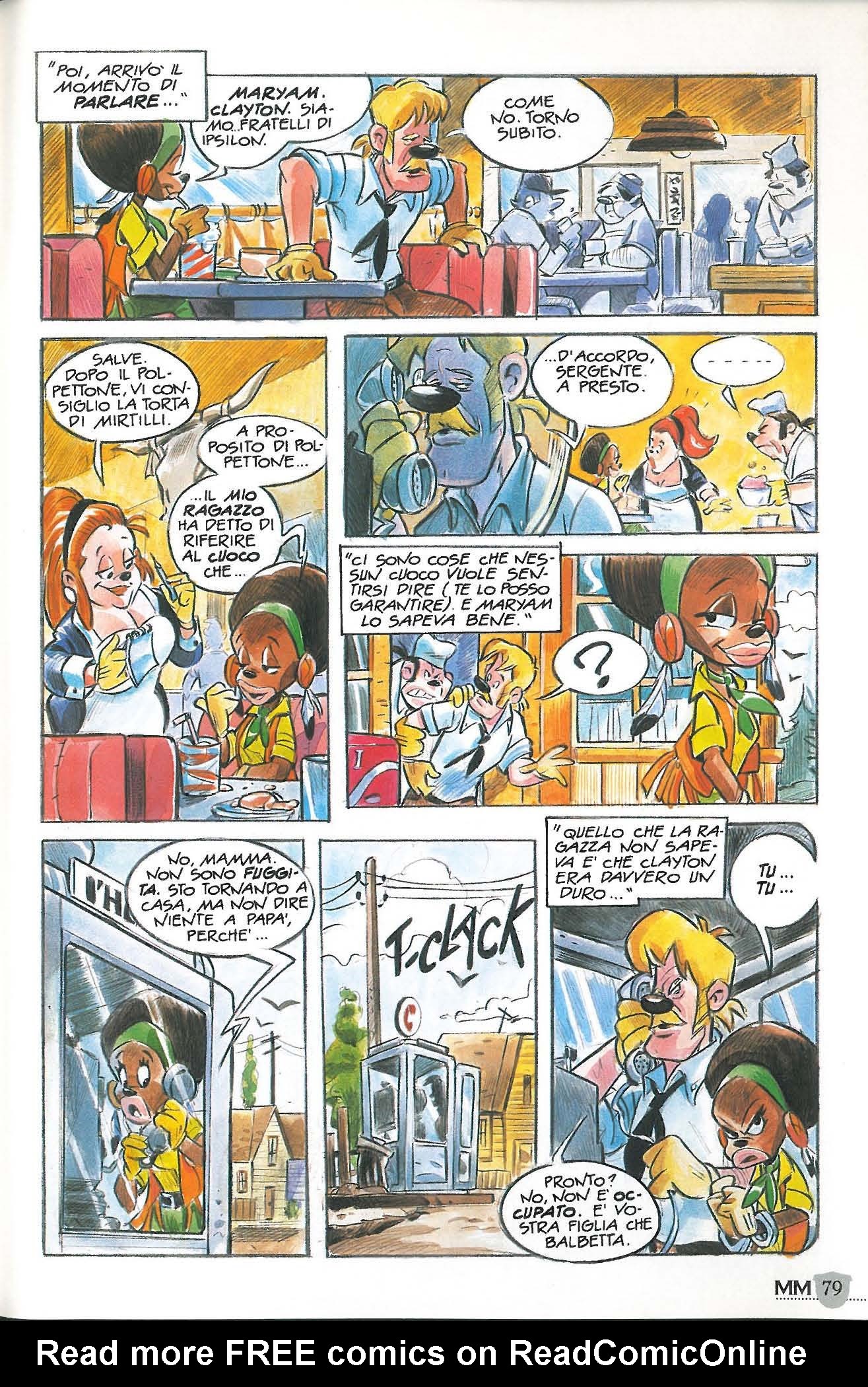 Read online Mickey Mouse Mystery Magazine comic -  Issue #9 - 77