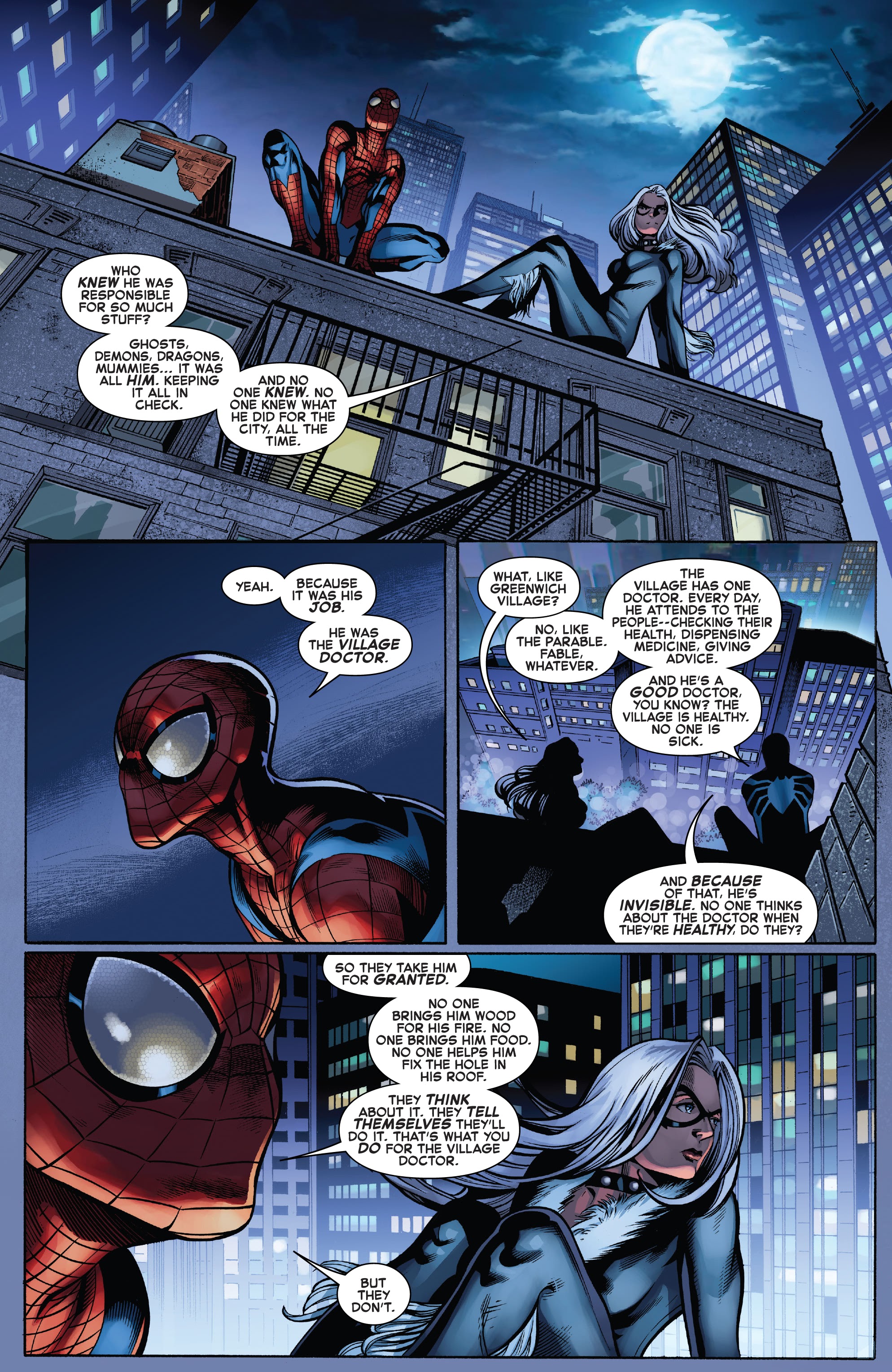 Read online Death of Doctor Strange: One-Shots comic -  Issue # Spider-Man - 20