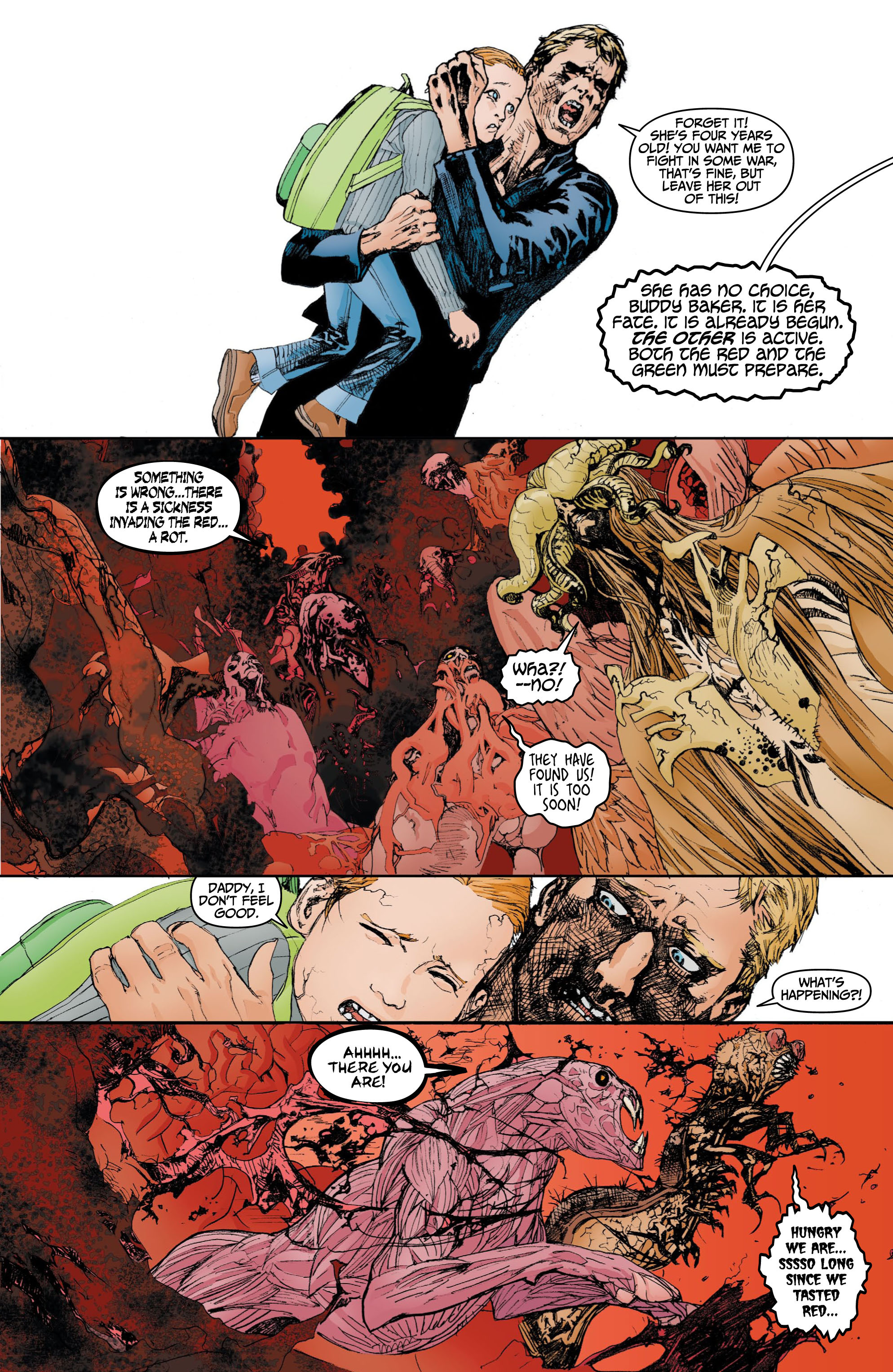 Read online Animal Man: The Hunt comic -  Issue # TPB - 56