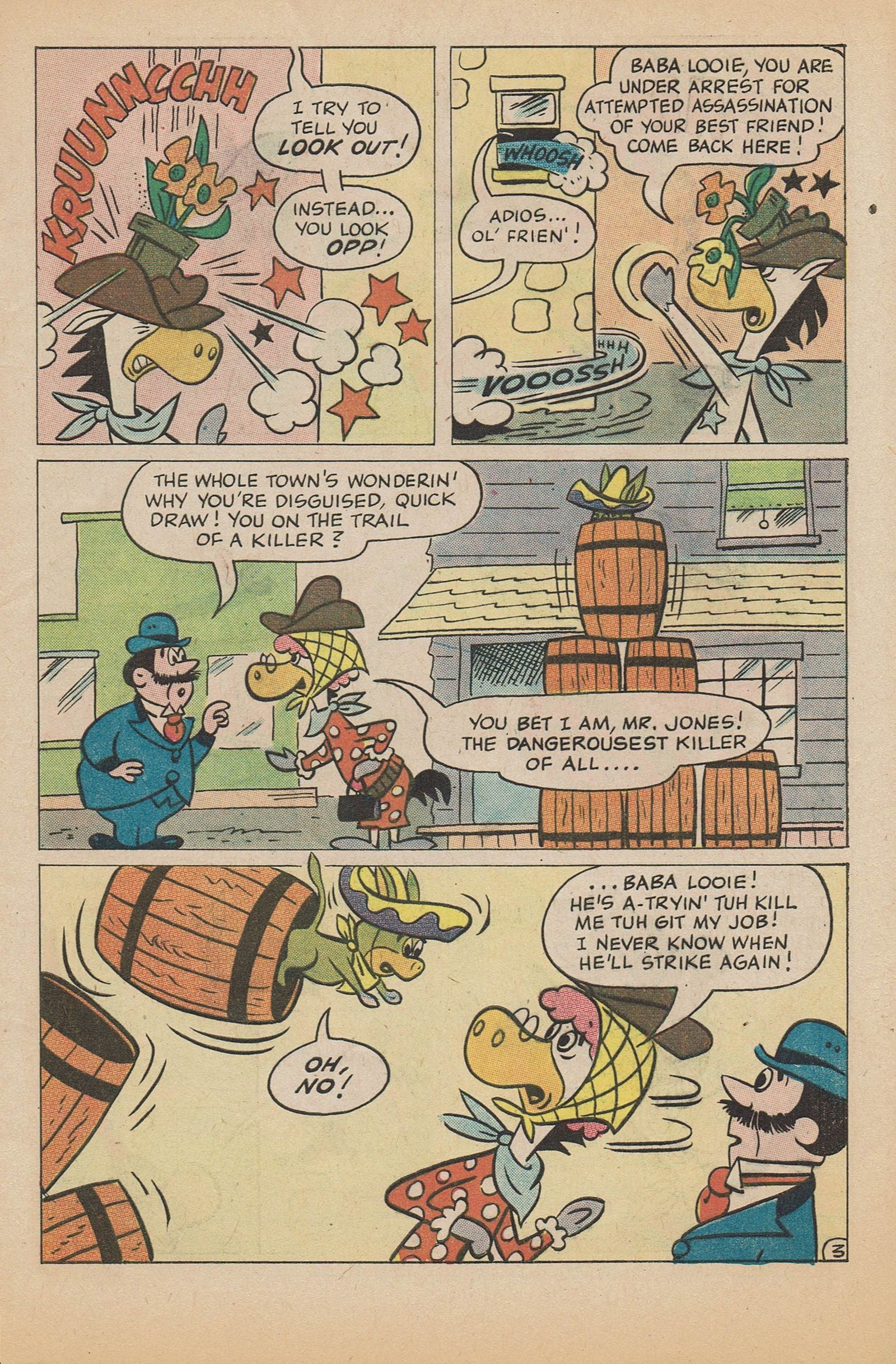 Read online Quick Draw McGraw comic -  Issue #4 - 4