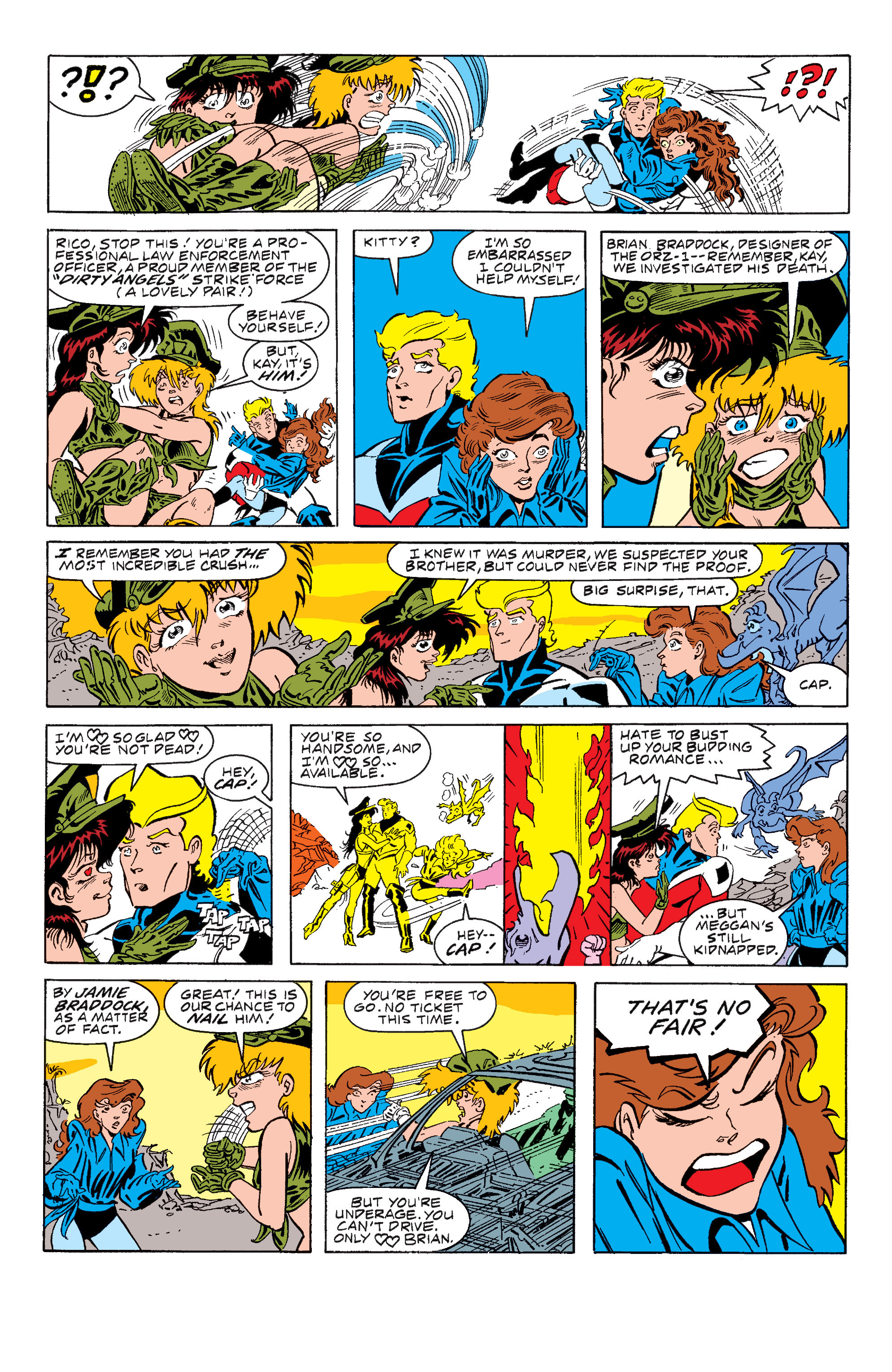 Read online Excalibur (1988) comic -  Issue #18 - 14