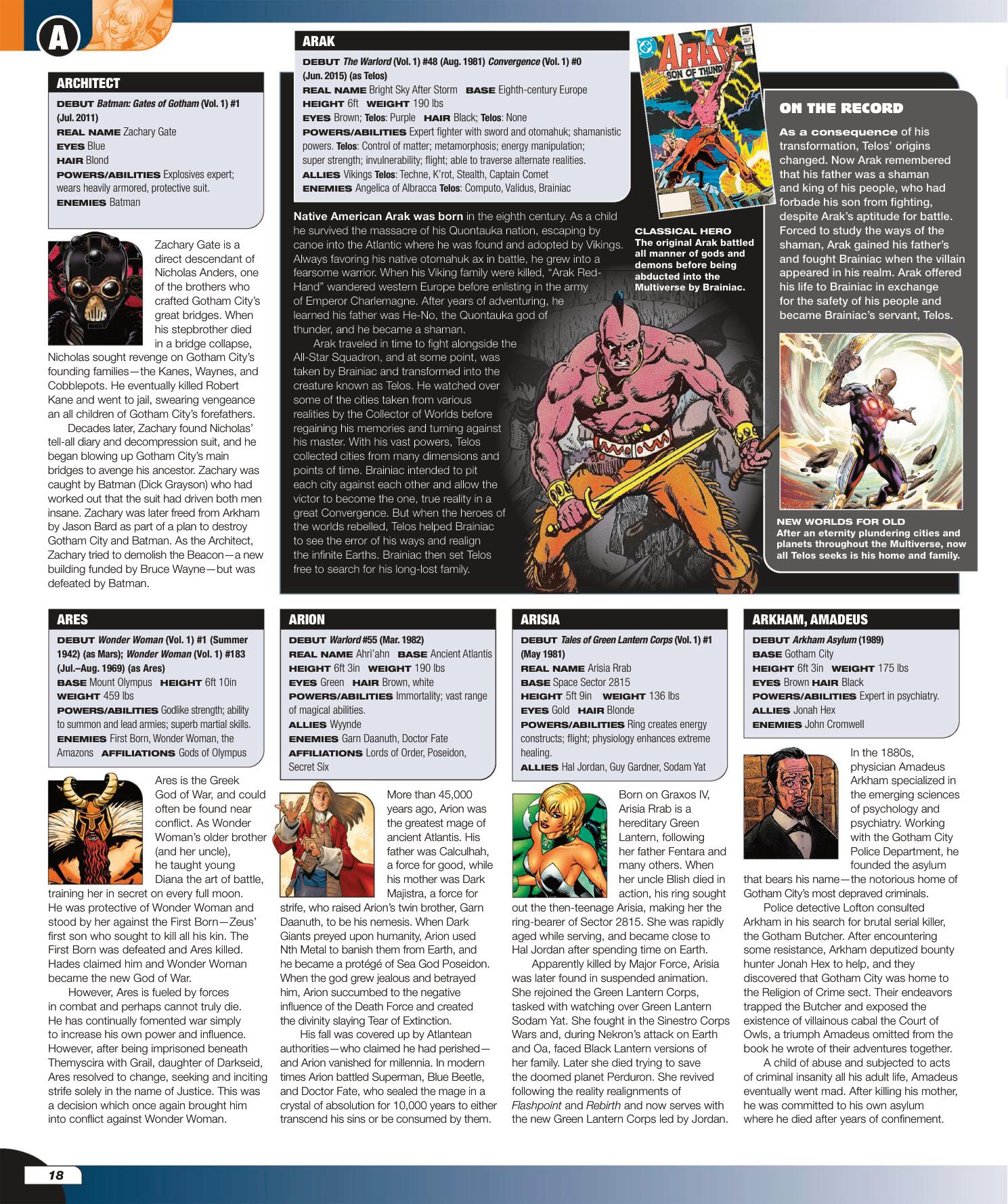 Read online The DC Comics Encyclopedia comic -  Issue # TPB 4 (Part 1) - 18