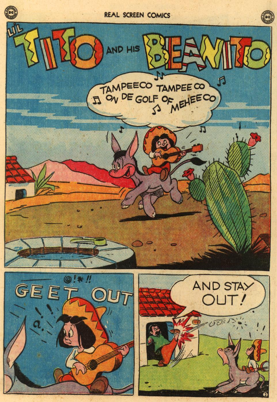 Read online Real Screen Comics comic -  Issue #10 - 10