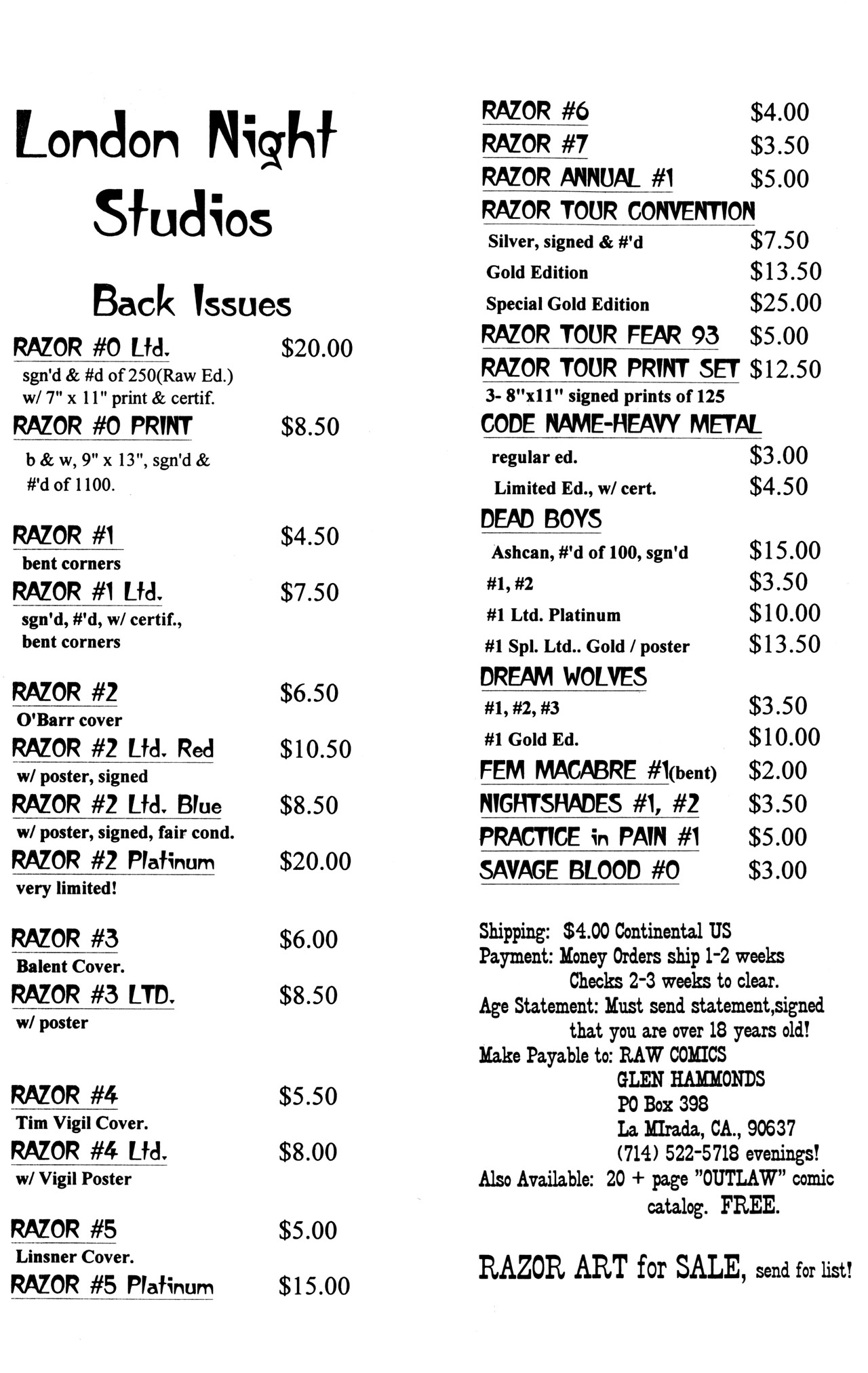 Read online Razor comic -  Issue #8 - 24