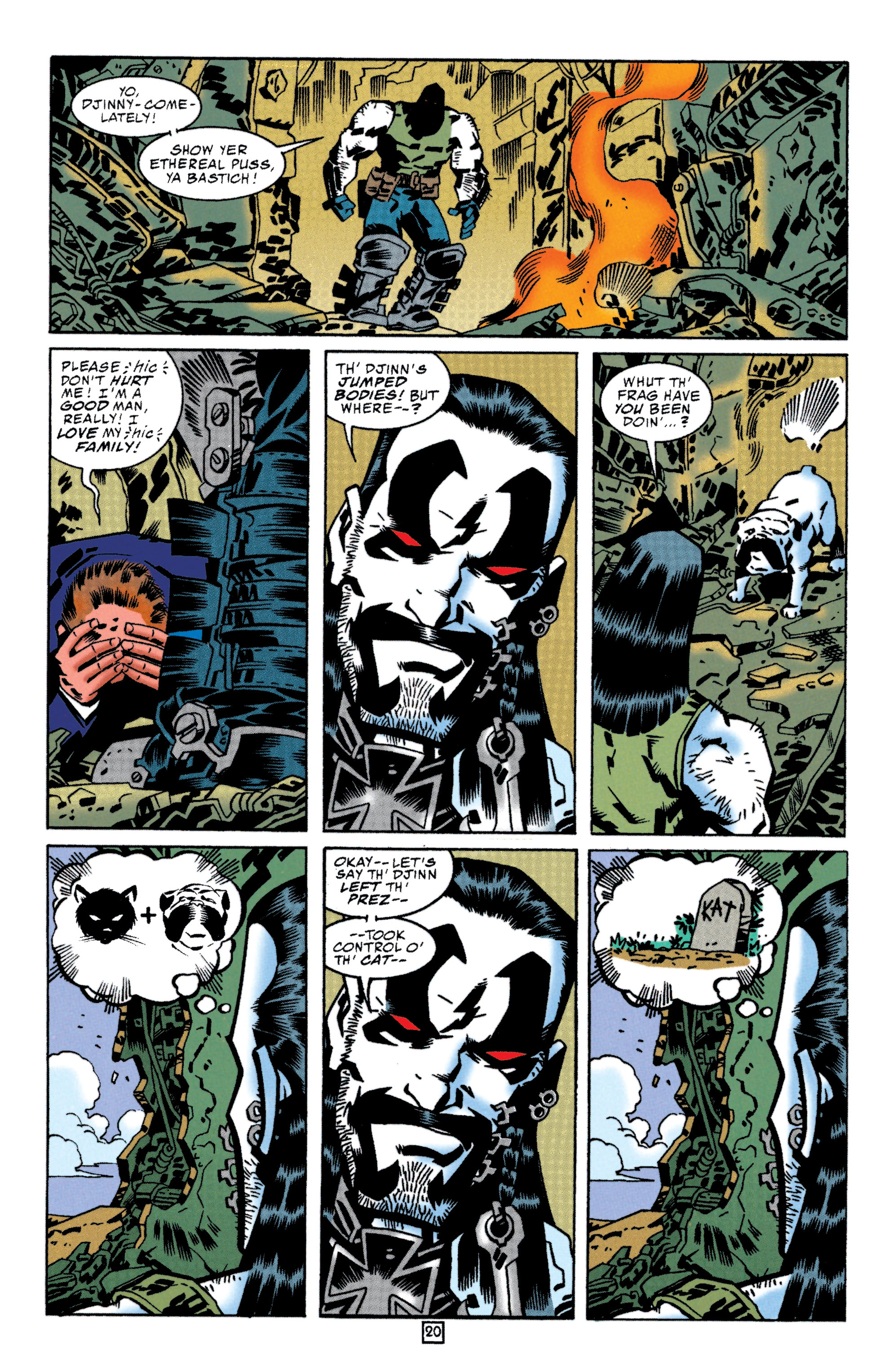 Read online Lobo (1993) comic -  Issue #58 - 21