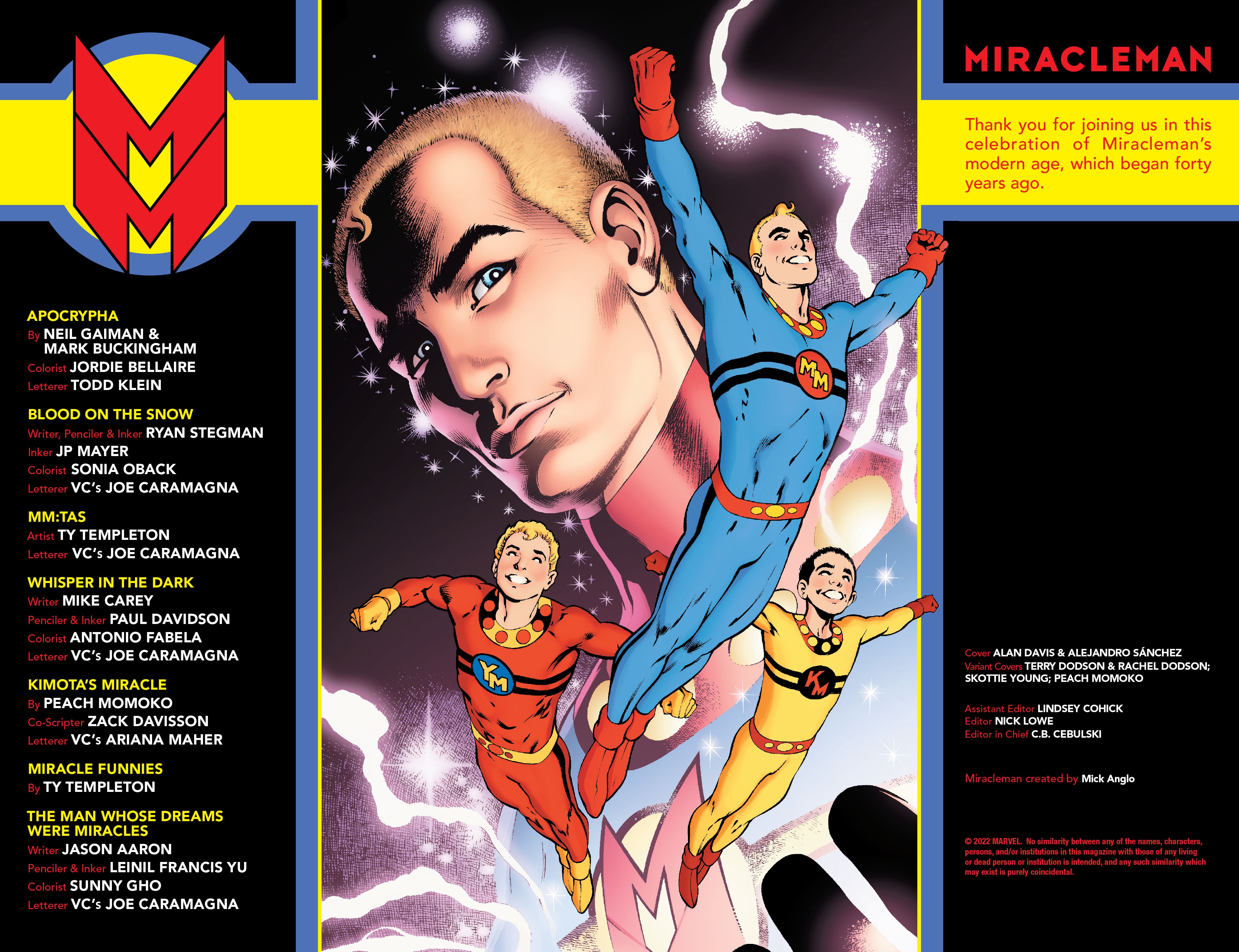 Read online Miracleman (2022) comic -  Issue #0 - 38