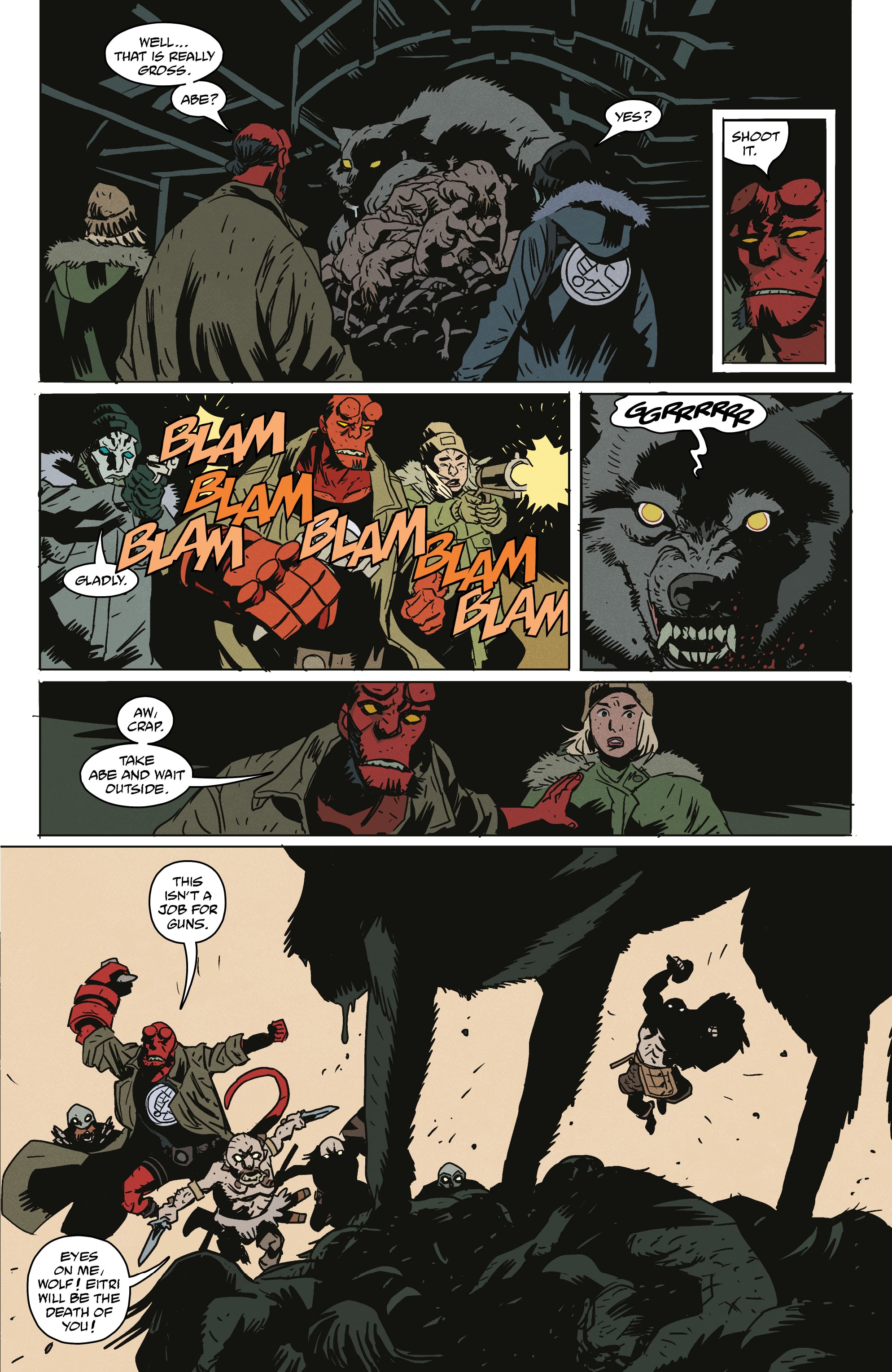 Read online Hellboy: The Bones of Giants comic -  Issue #3 - 17