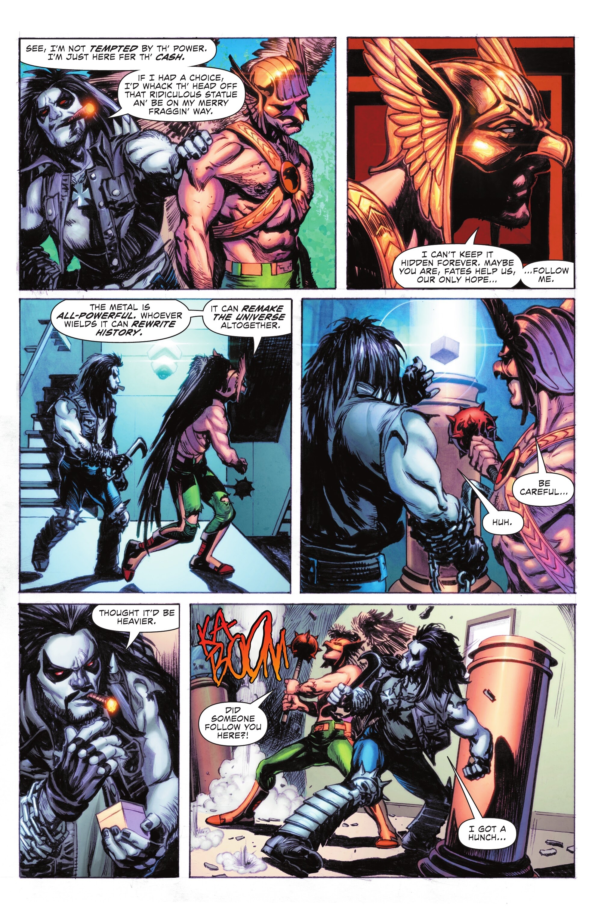 Read online Dark Nights: Death Metal: The Multiverse Who Laughs (2021) comic -  Issue # TPB (Part 2) - 8