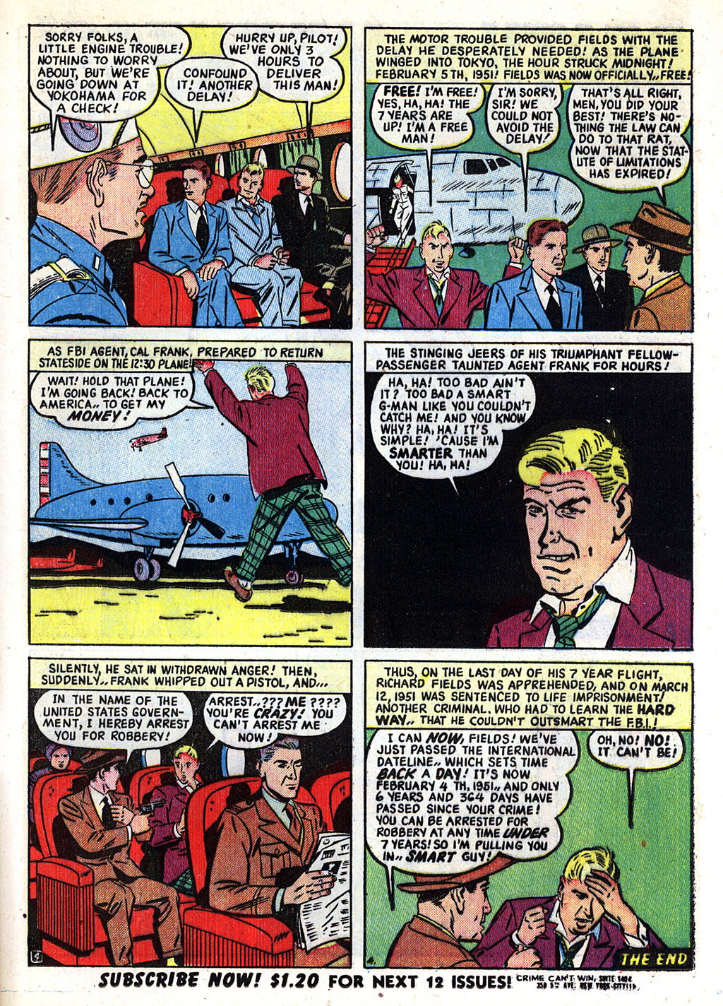 Read online Crime Can't Win comic -  Issue #7 - 25