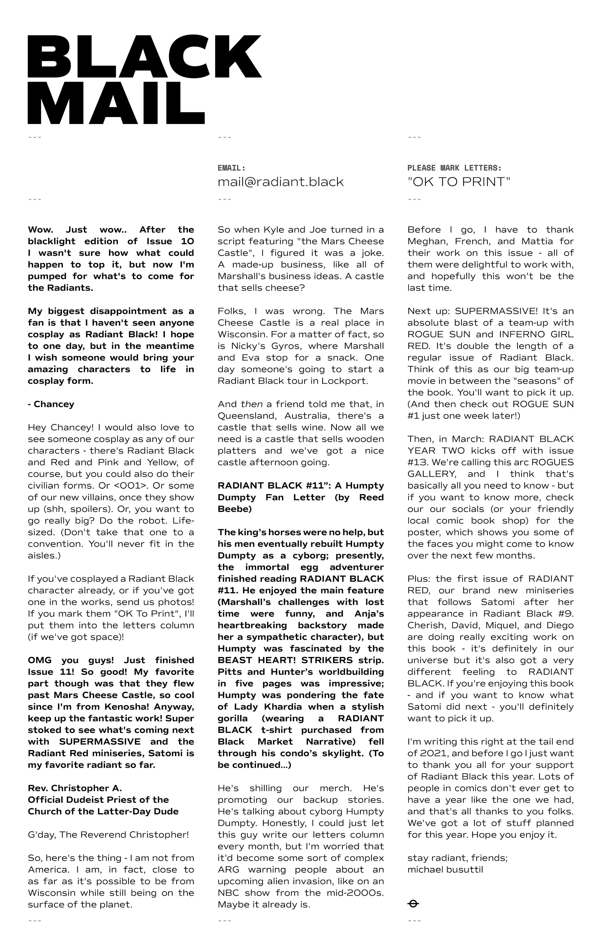 Read online Radiant Black comic -  Issue #12 - 23