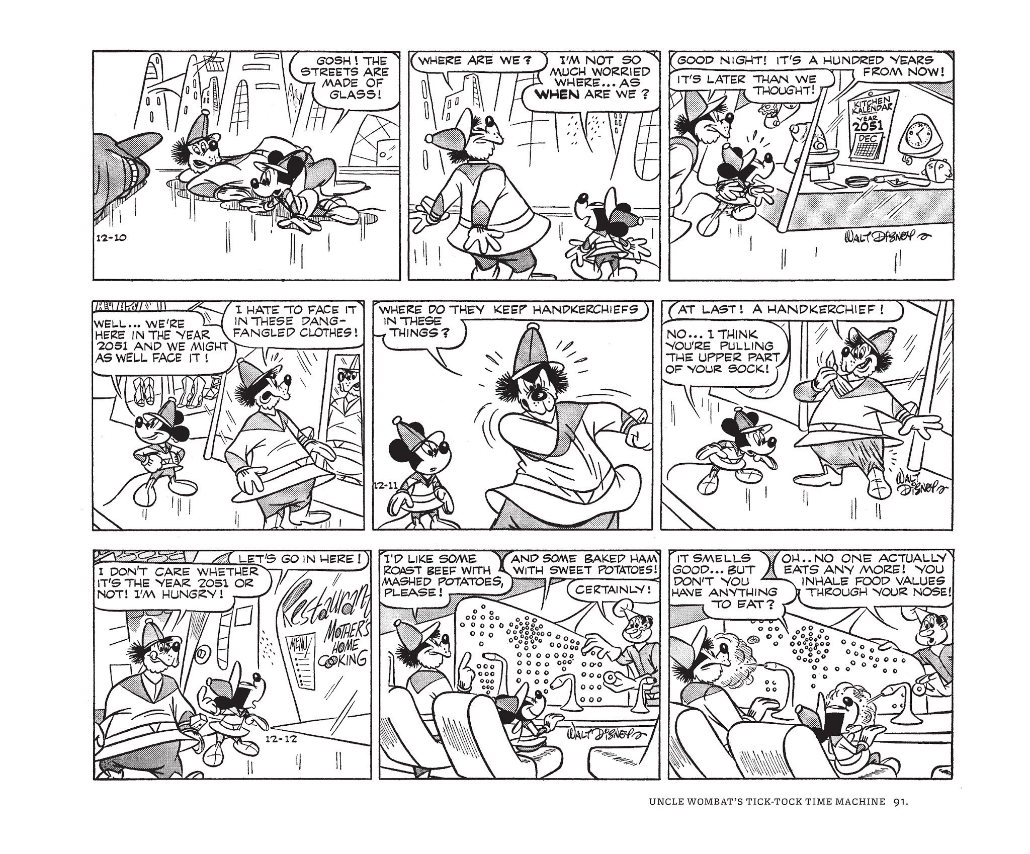 Read online Walt Disney's Mickey Mouse by Floyd Gottfredson comic -  Issue # TPB 11 (Part 1) - 91