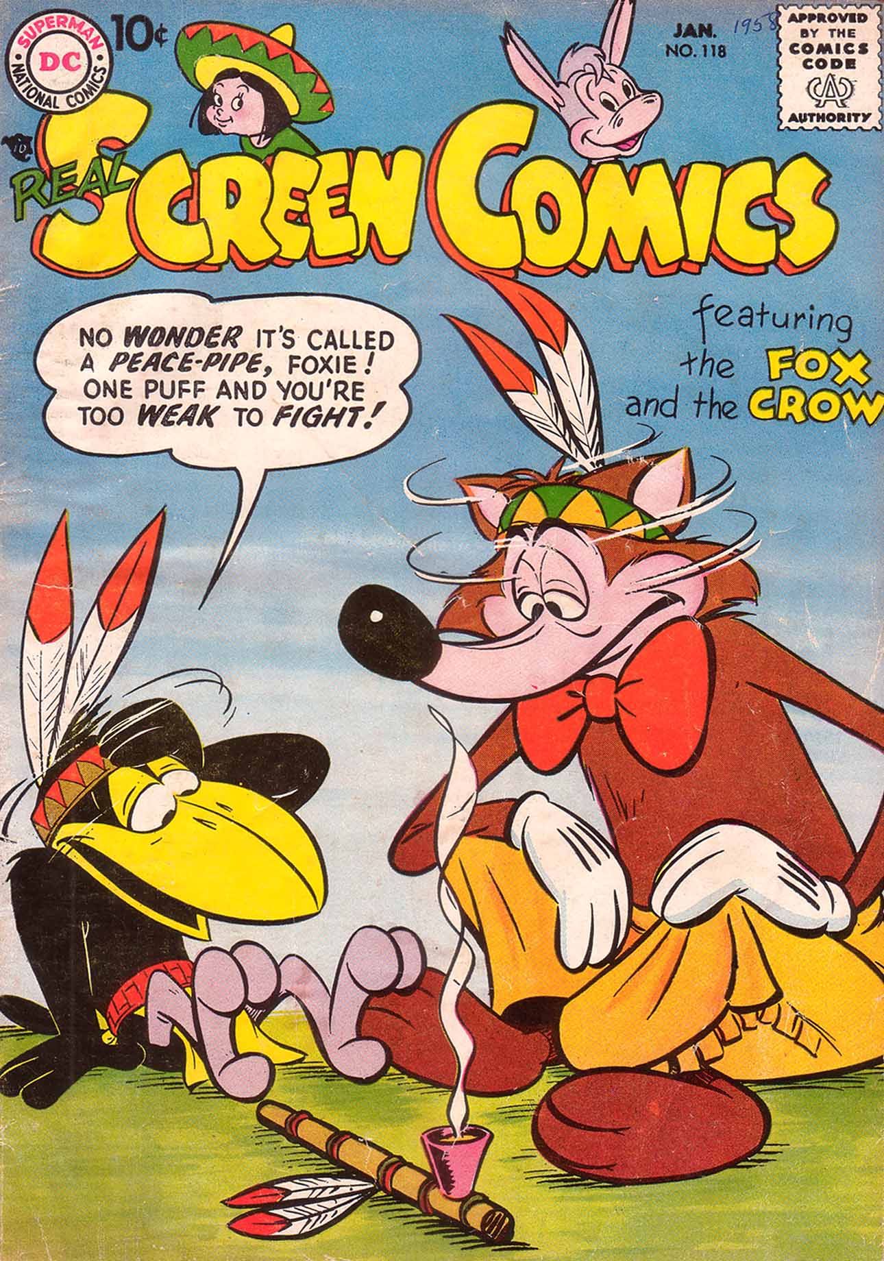 Read online Real Screen Comics comic -  Issue #118 - 1