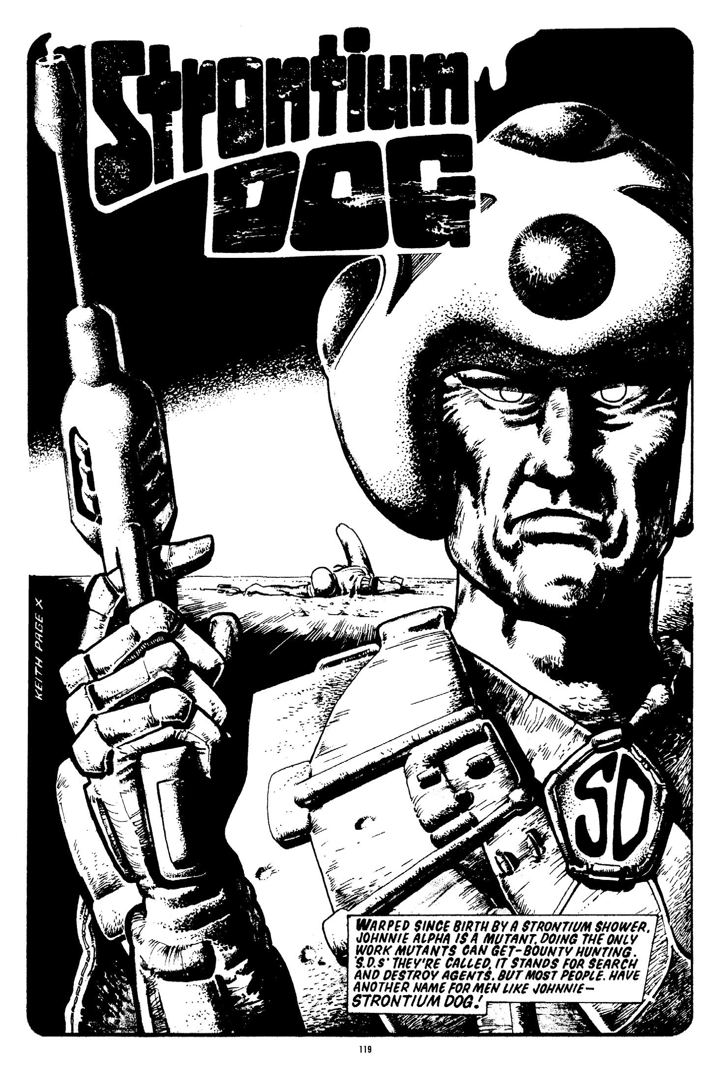 Read online Strontium Dog Search and Destroy: The Starlord Years comic -  Issue # TPB - 106