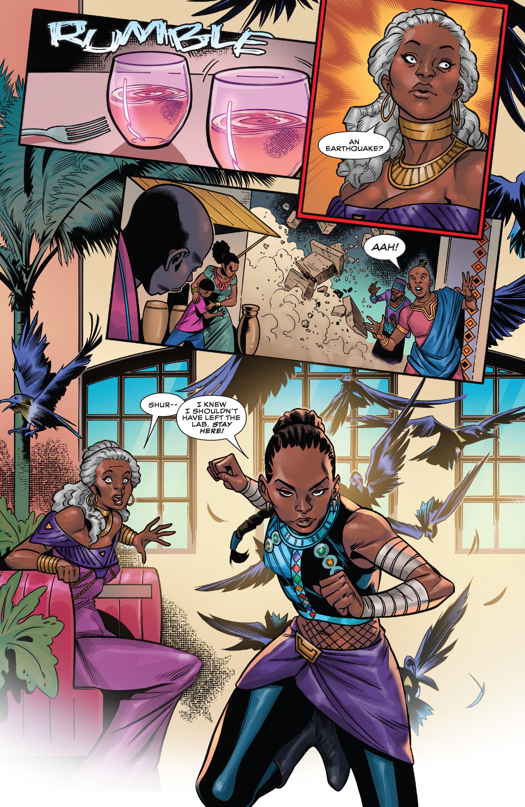 Read online Wakanda comic -  Issue #1 - 13