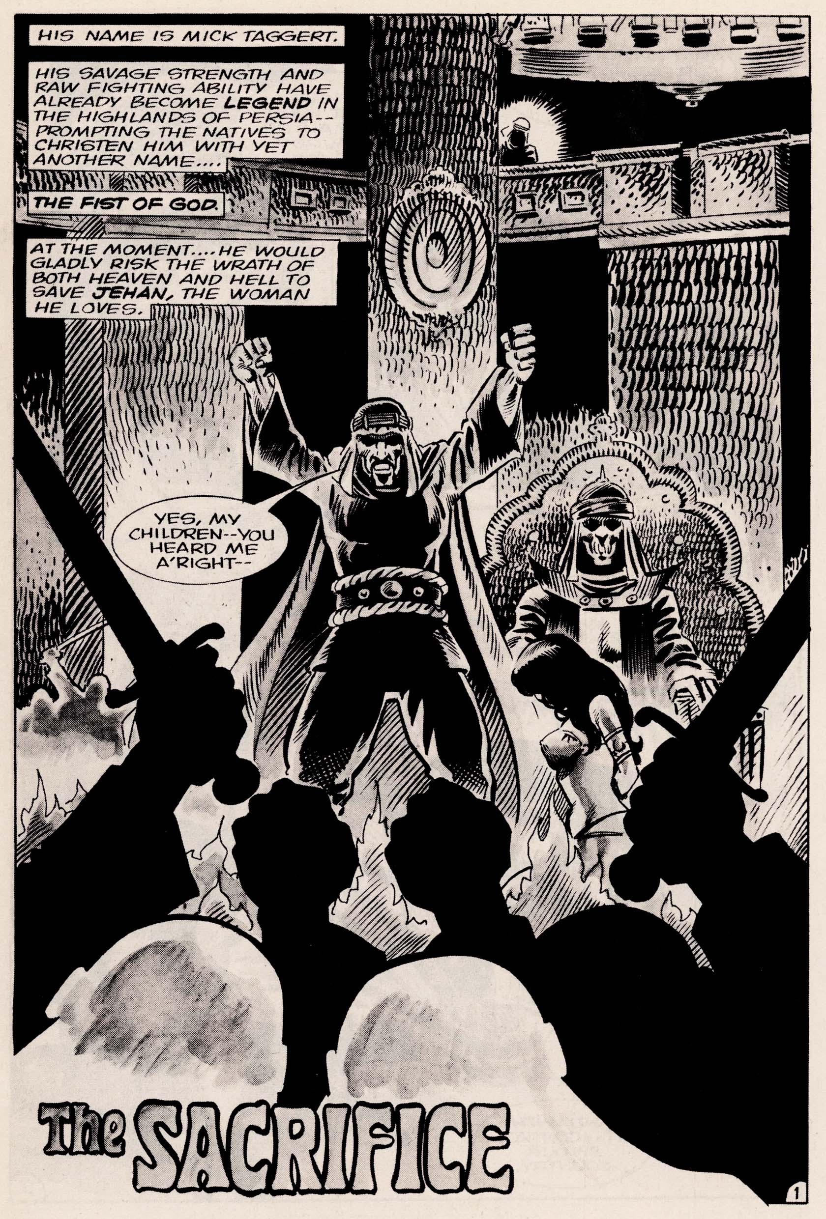 Read online The Fist of God comic -  Issue #4 - 3
