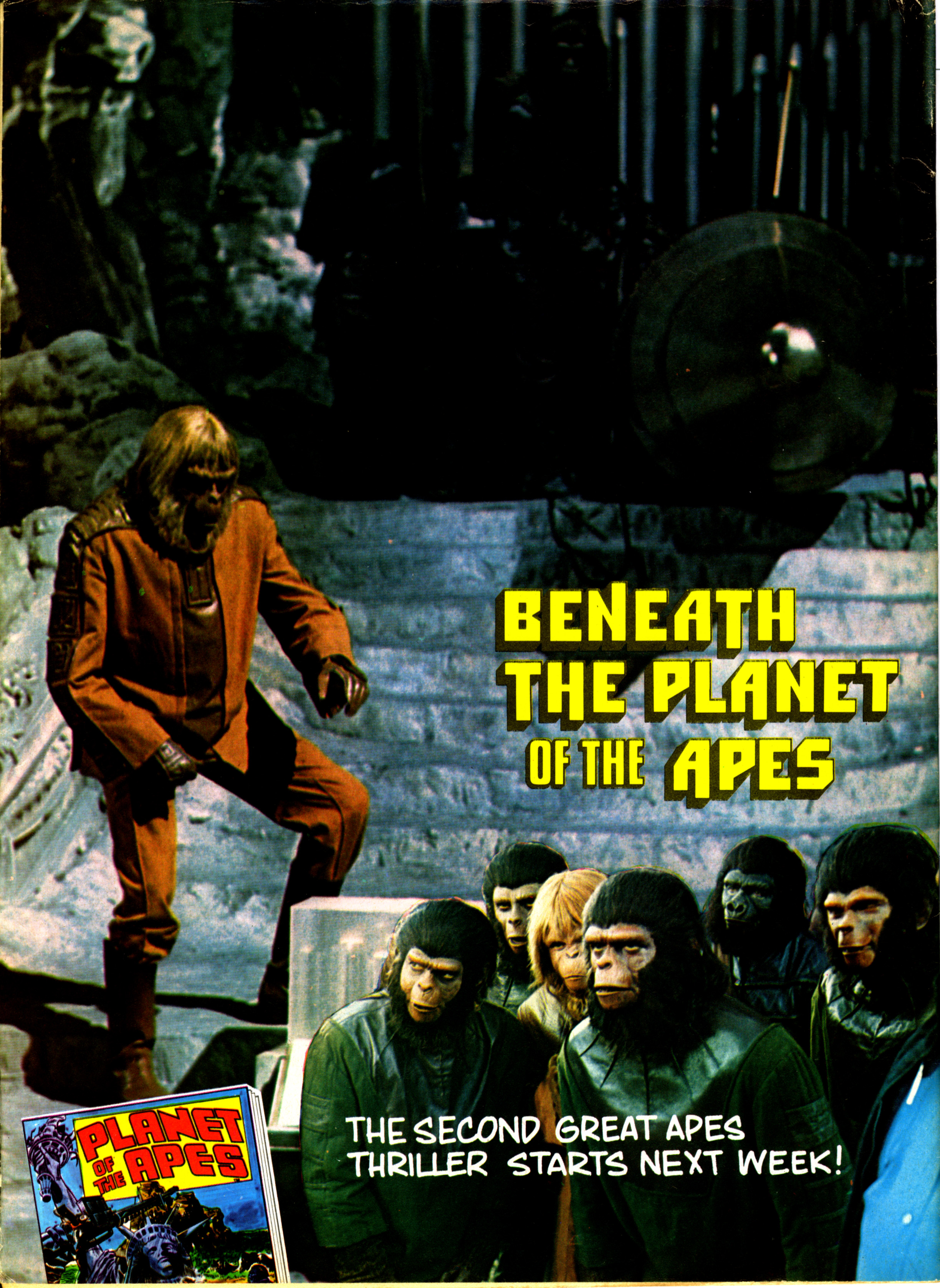Read online Planet of the Apes (1974) comic -  Issue #34 - 35