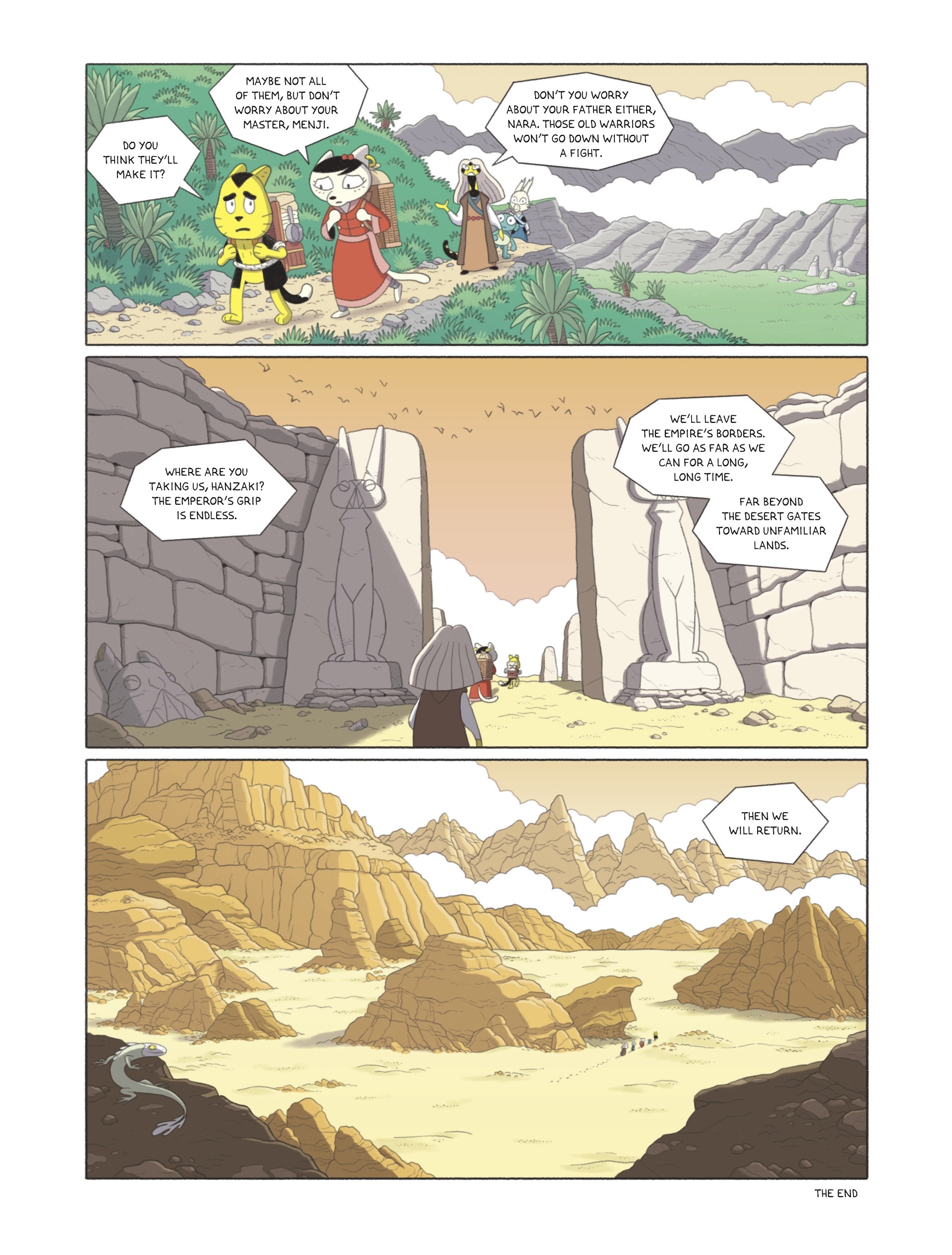 Read online Menji and the Ruins of Mount Mystery comic -  Issue # Full - 48