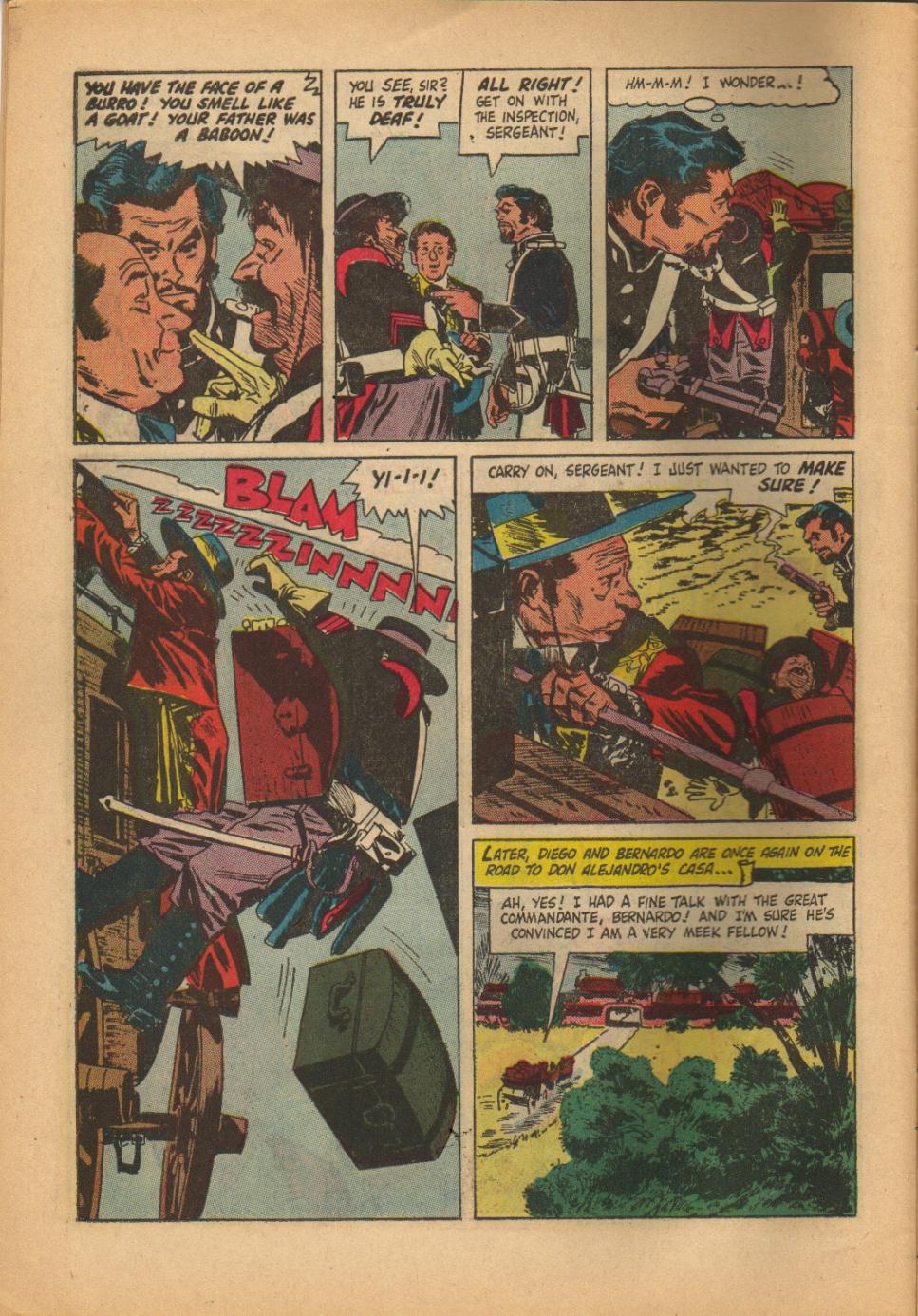 Read online Zorro (1966) comic -  Issue #1 - 10