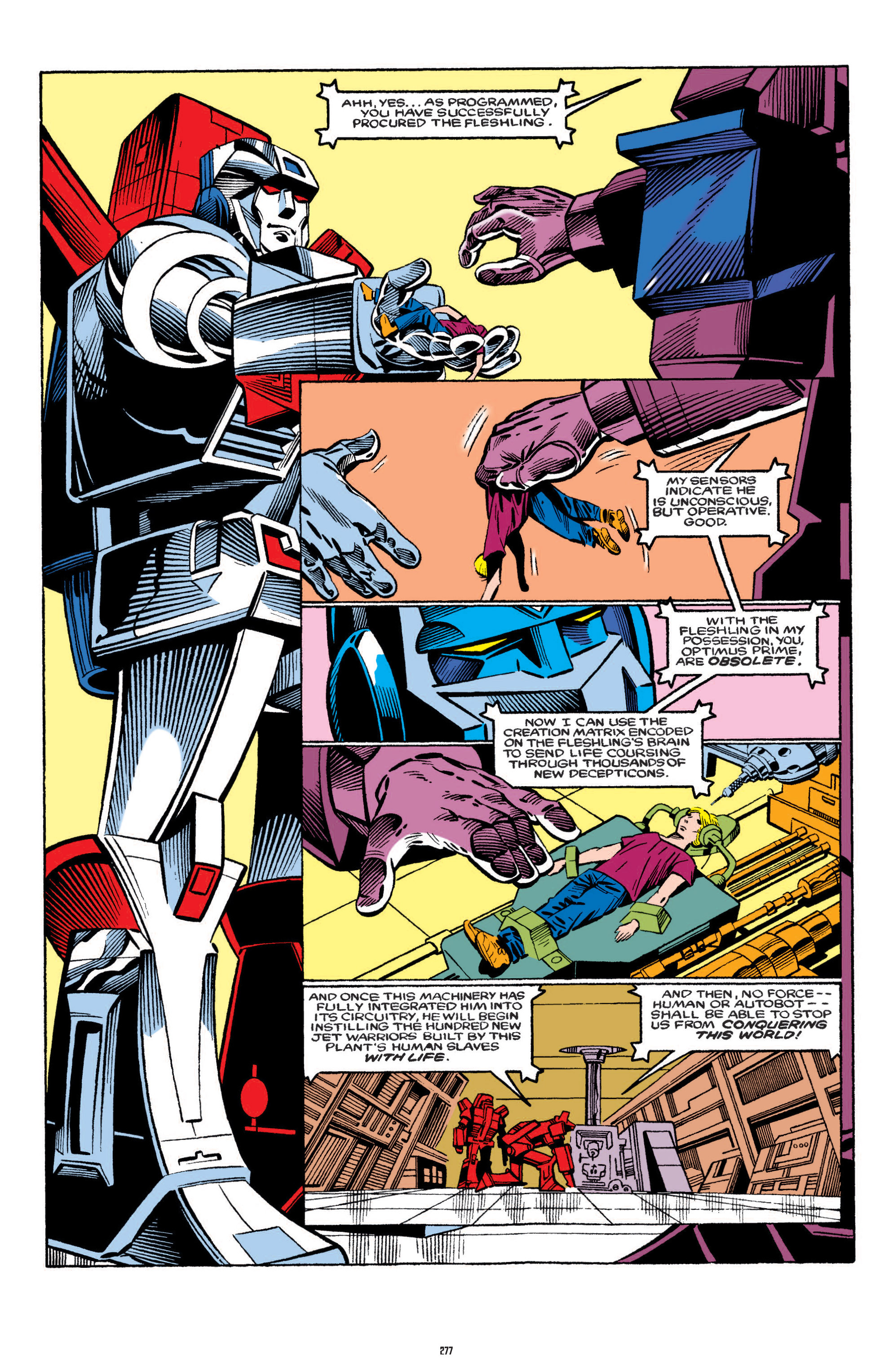 Read online The Transformers Classics comic -  Issue # TPB 1 - 278