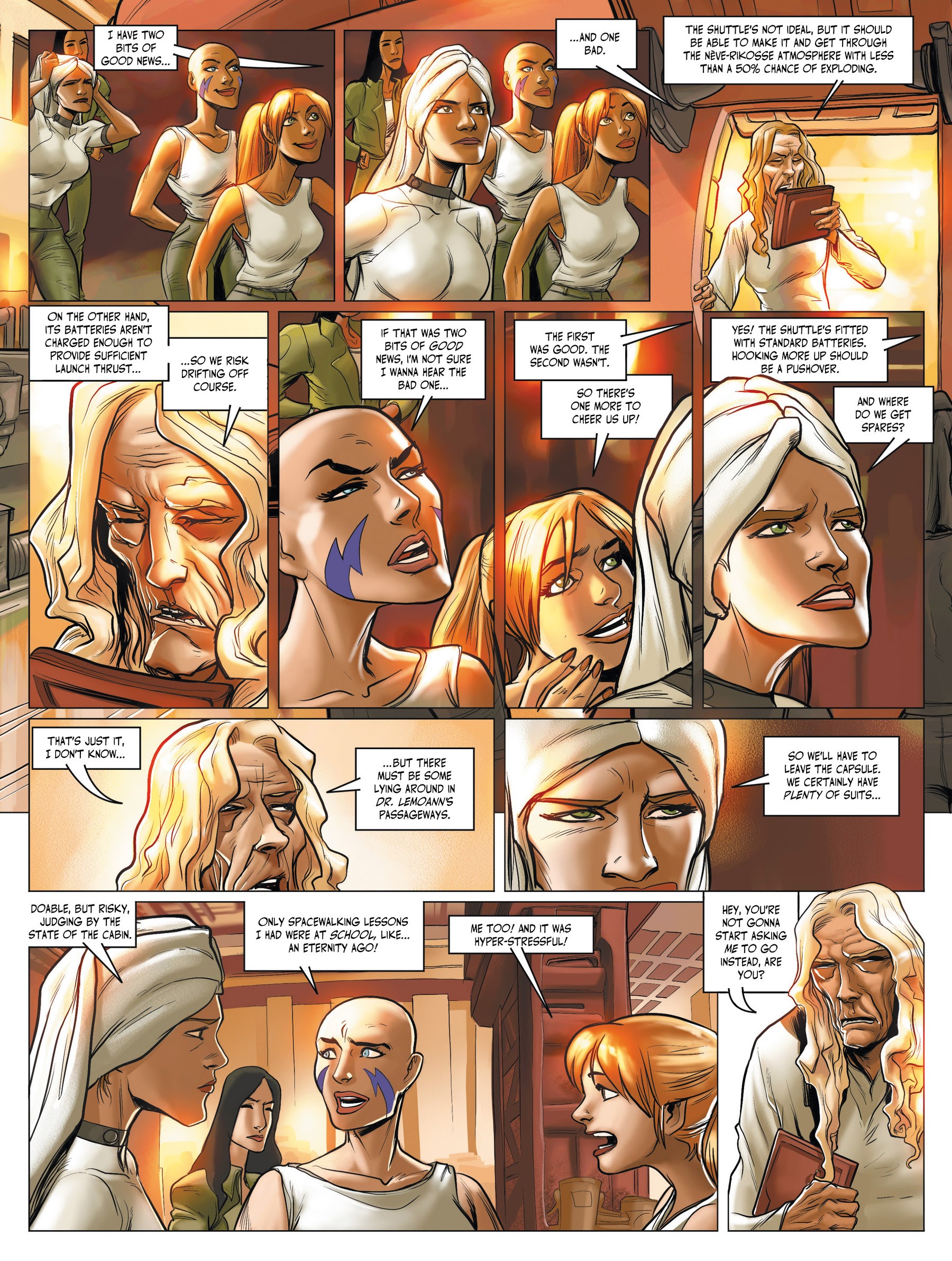 Read online Off-World Blues comic -  Issue #1 - 38