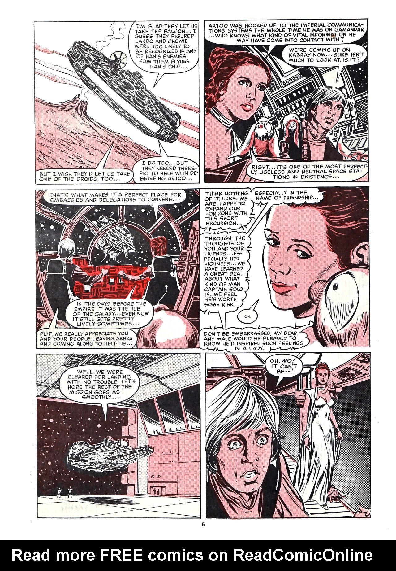Read online Return of the Jedi comic -  Issue #21 - 5