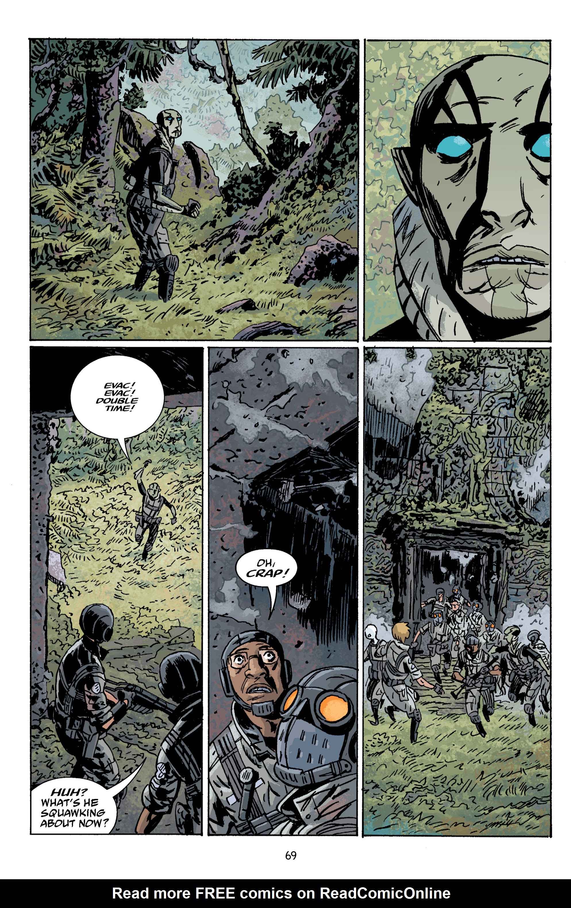 Read online B.P.R.D.: Plague of Frogs (2011) comic -  Issue # TPB 4 (Part 1) - 69