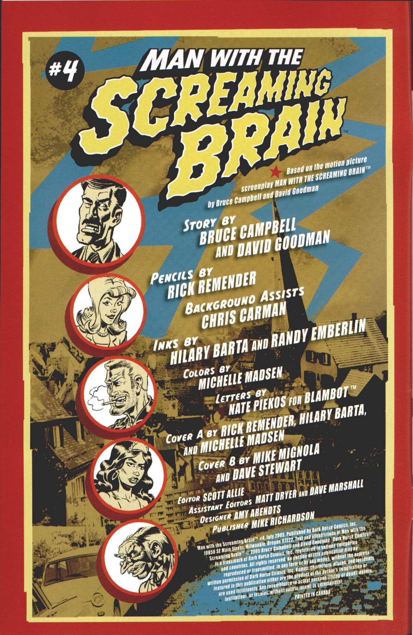 Read online Man With The Screaming Brain comic -  Issue #4 - 2