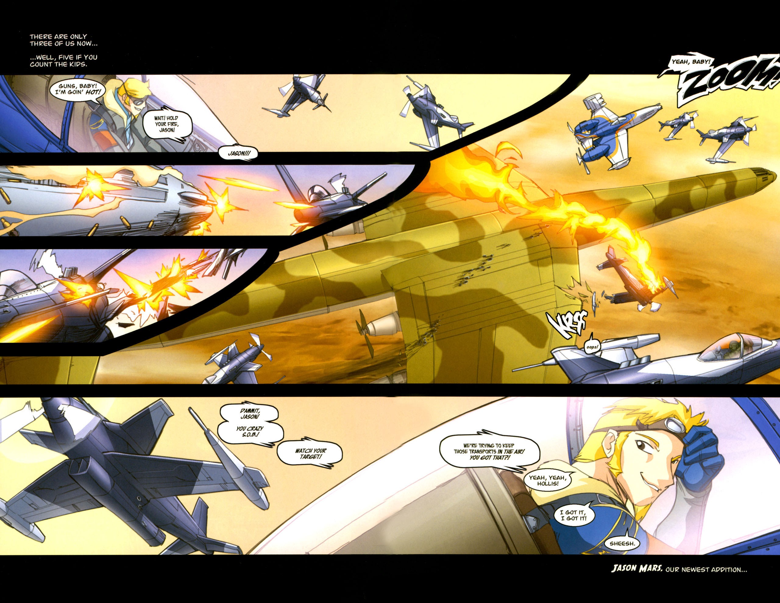 Read online Sky Sharks comic -  Issue #1 - 4