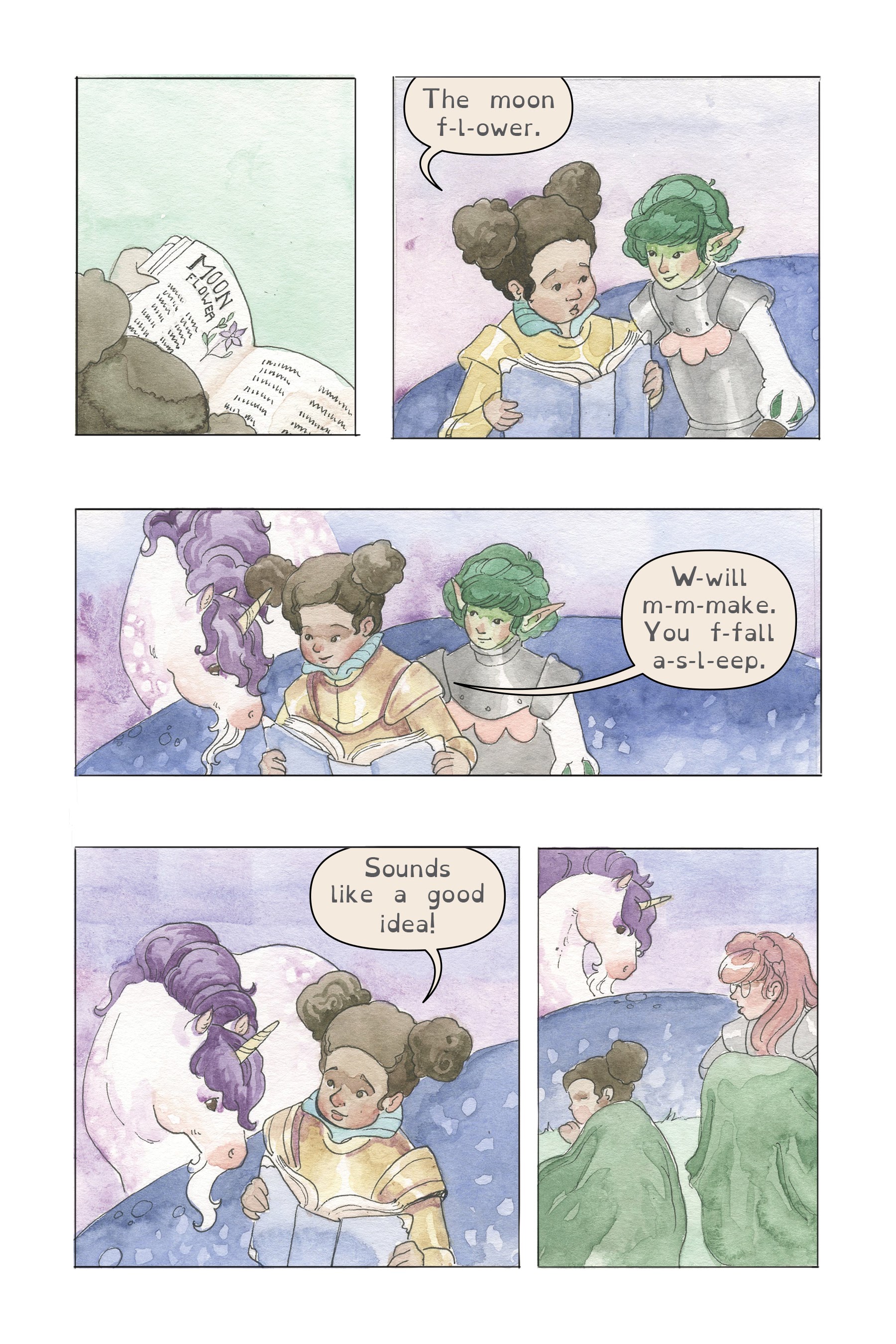 Read online Emiline: Knight in Training comic -  Issue # Full - 24