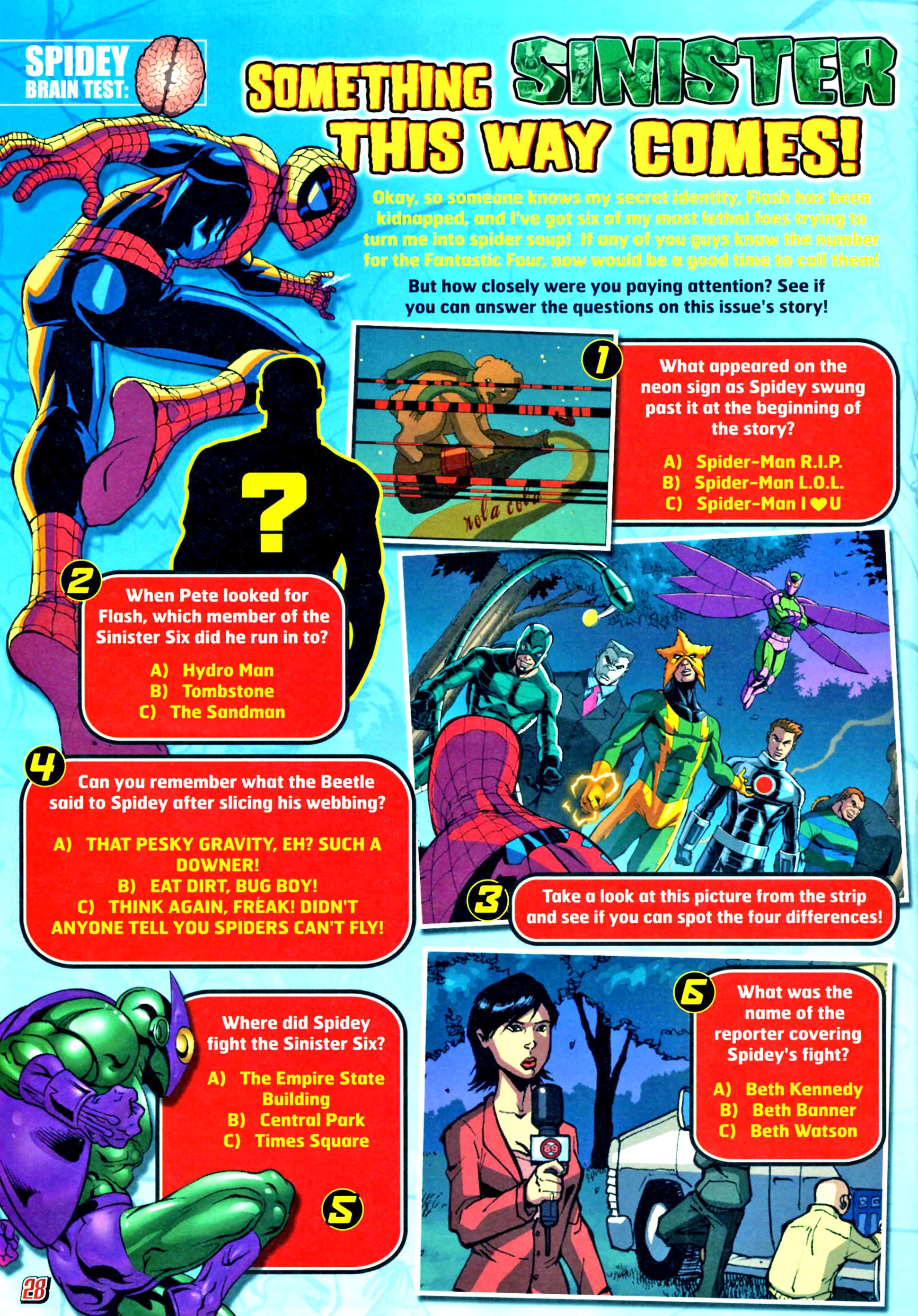 Read online Spectacular Spider-Man Adventures comic -  Issue #146 - 24