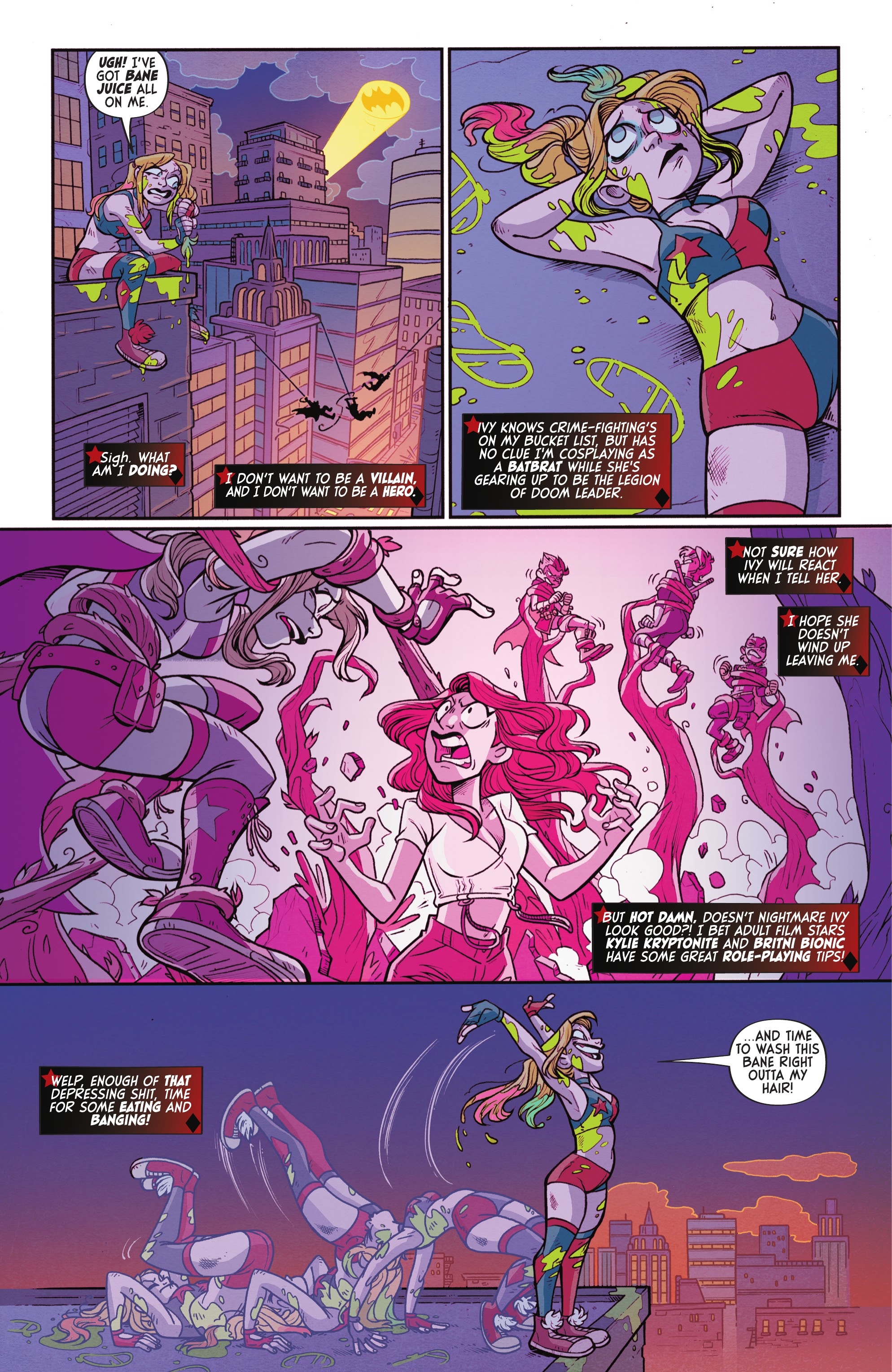Read online Harley Quinn: The Animated Series: Legion of Bats! comic -  Issue #1 - 8