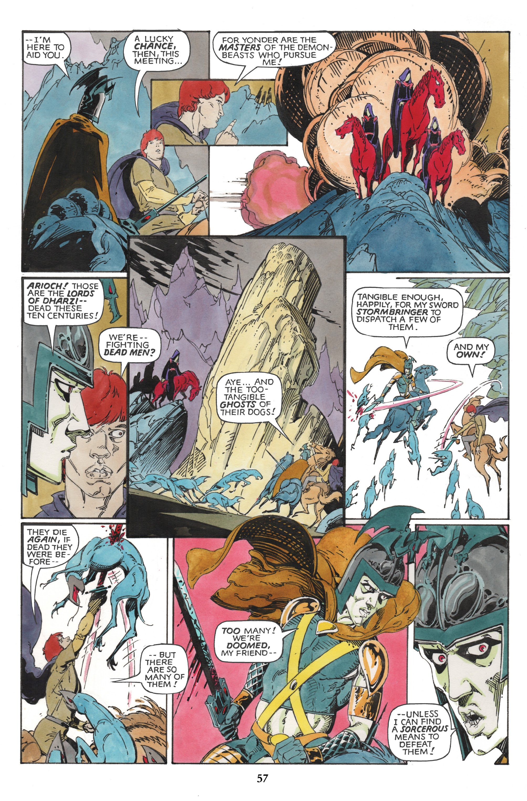 Read online The Michael Moorcock Library comic -  Issue # TPB 4 - 58