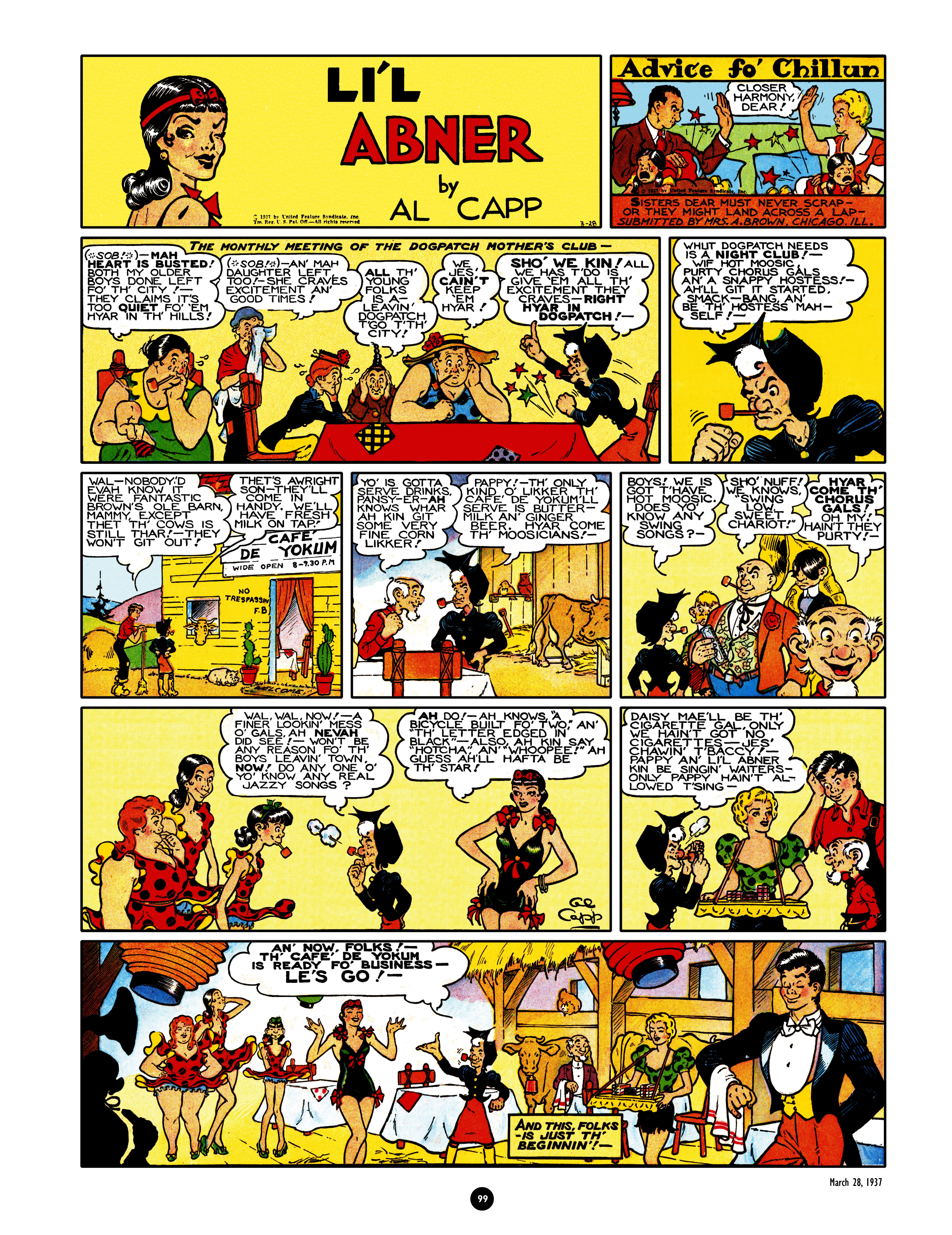 Read online Al Capp's Li'l Abner Complete Daily & Color Sunday Comics comic -  Issue # TPB 2 (Part 2) - 1