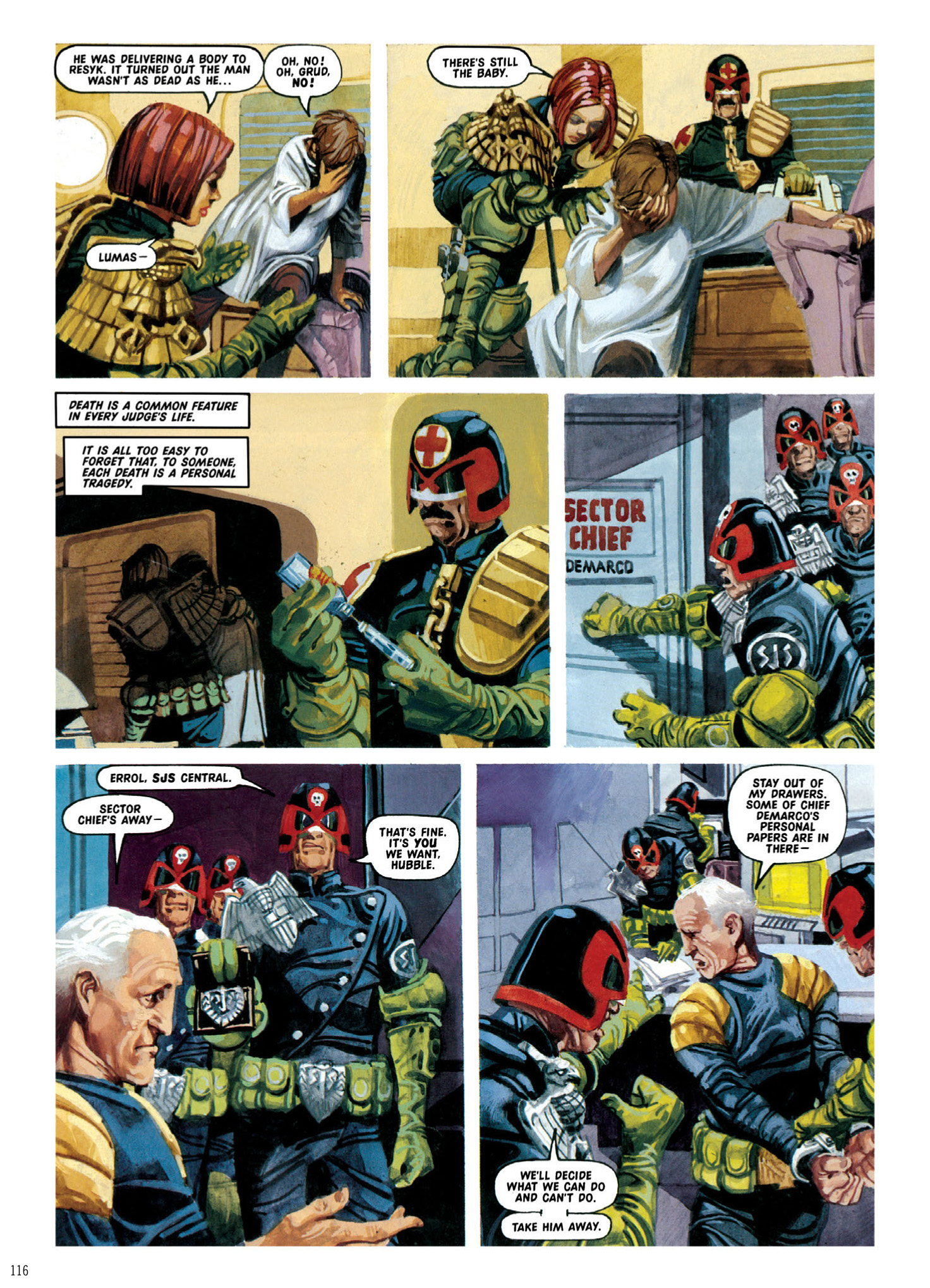 Read online Judge Dredd: The Complete Case Files comic -  Issue # TPB 29 - 118