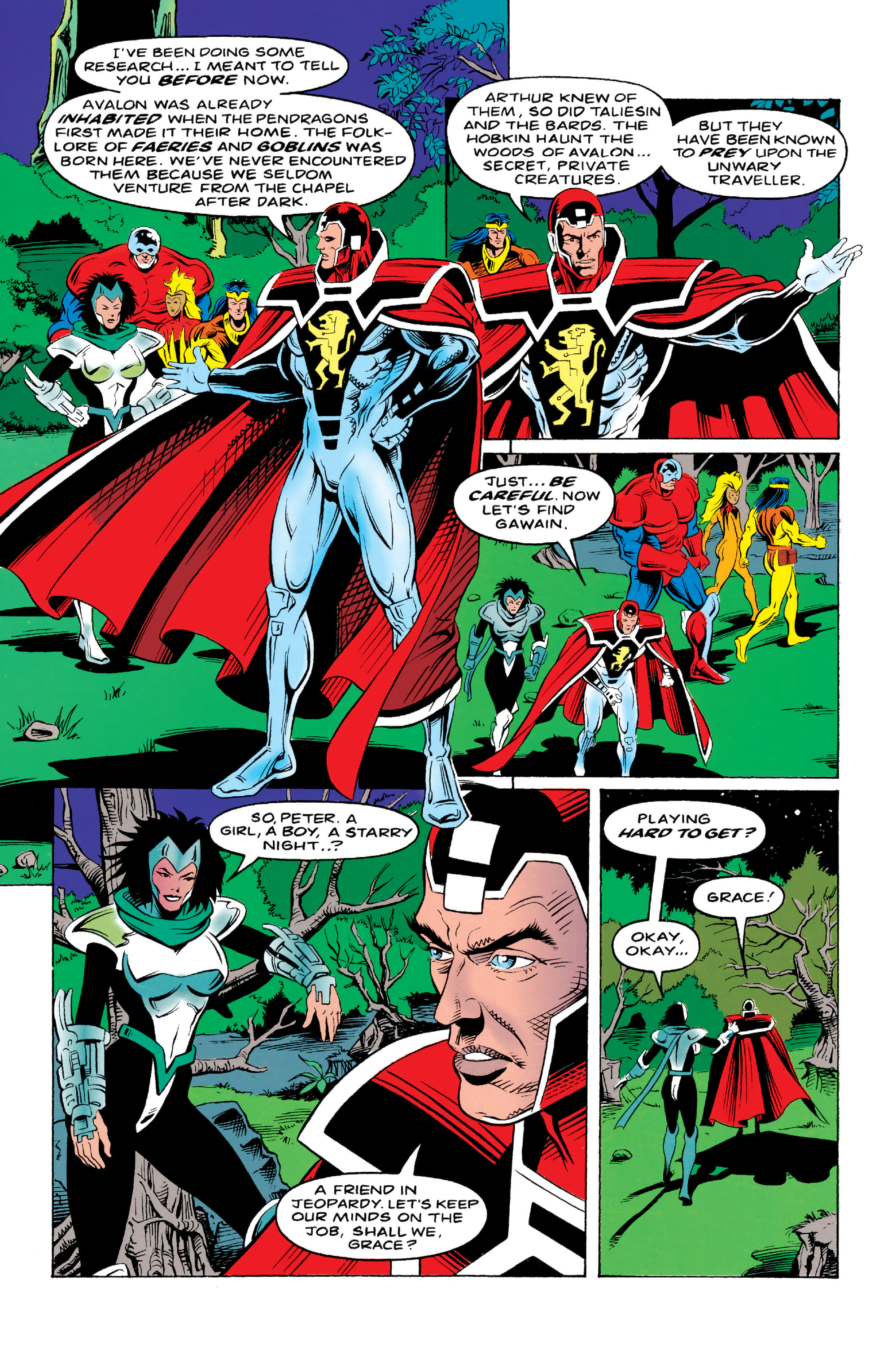 Read online Knights of Pendragon Omnibus comic -  Issue # TPB (Part 8) - 98