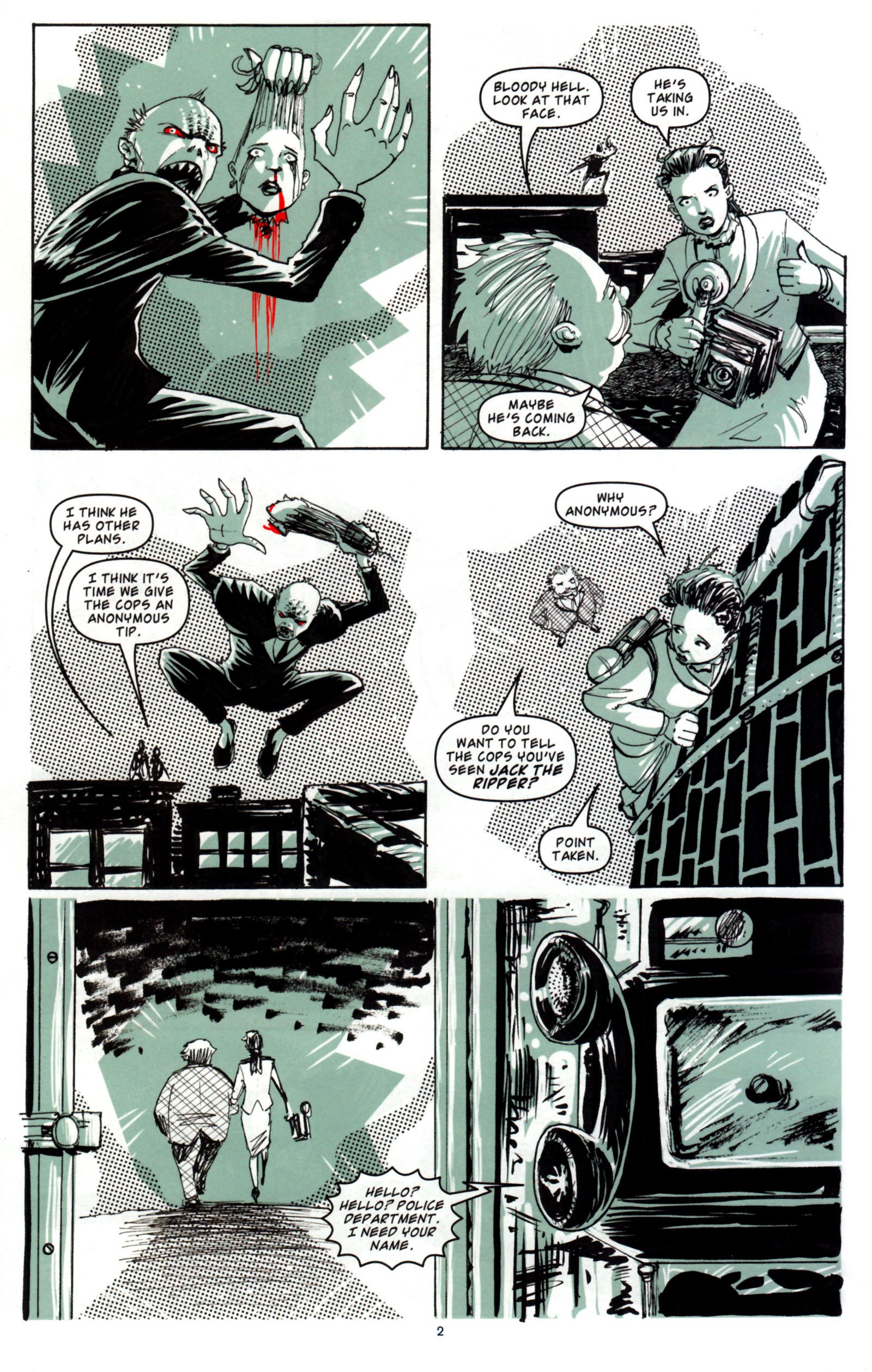 Read online Yours Truly, Jack the Ripper comic -  Issue #2 - 4