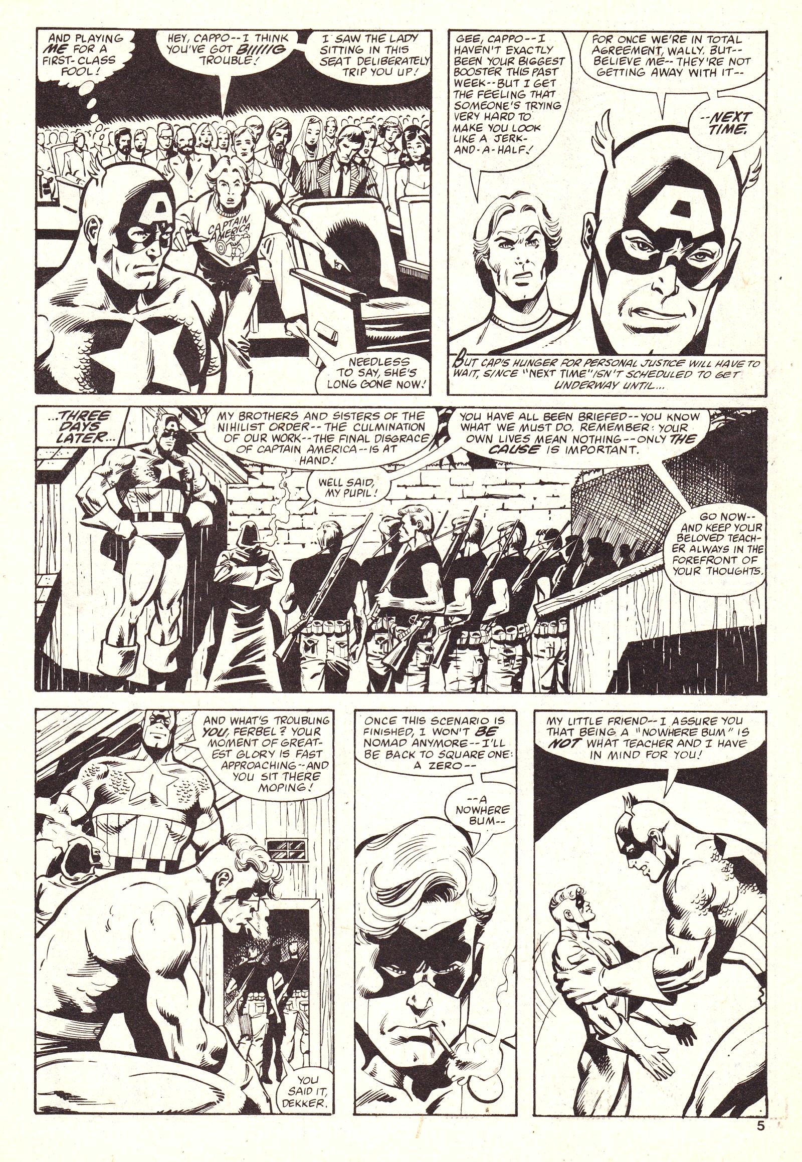 Read online Captain America (1981) comic -  Issue #37 - 5