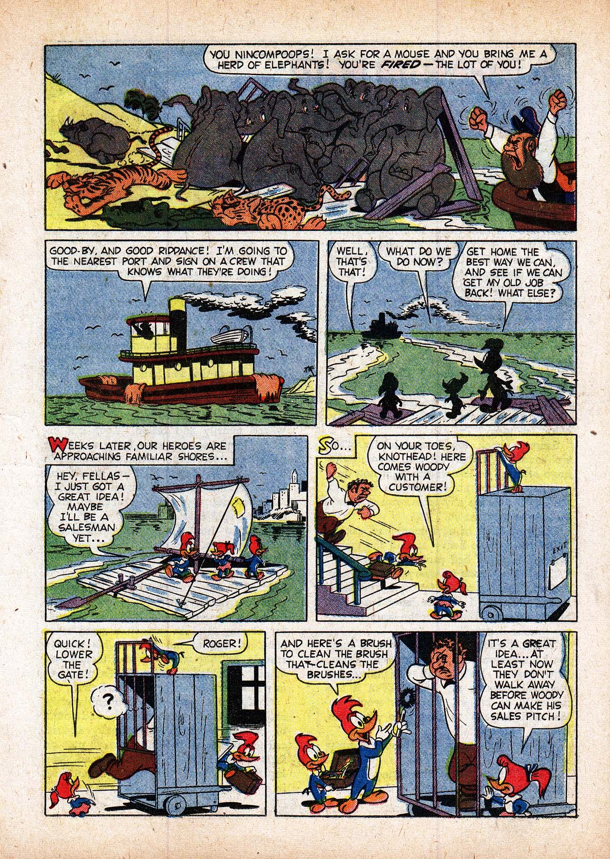Read online Walter Lantz Woody Woodpecker (1952) comic -  Issue #52 - 17