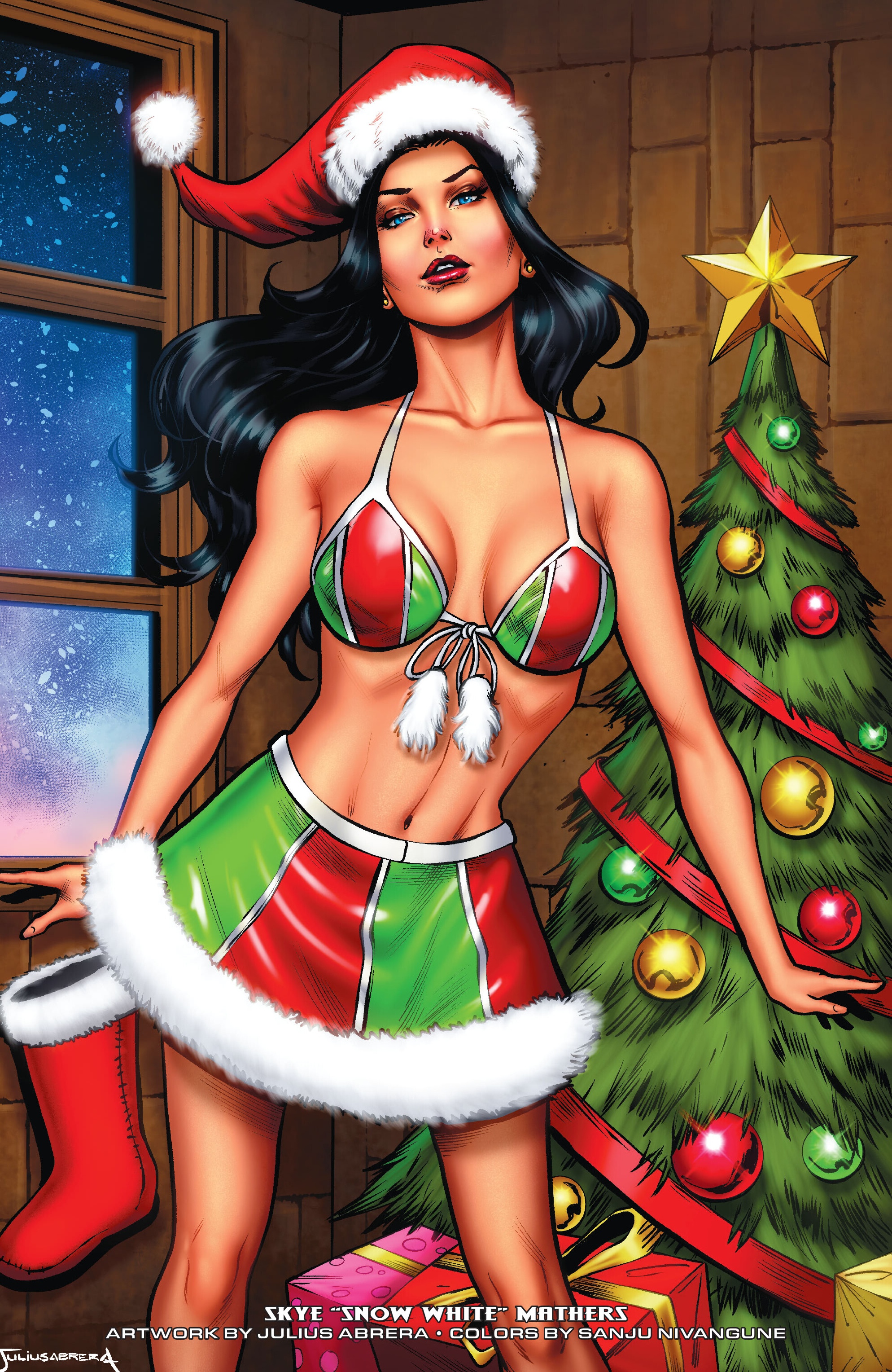 Read online Grimm Fairy Tales 2023 Holiday Pinup Special comic -  Issue # Full - 22