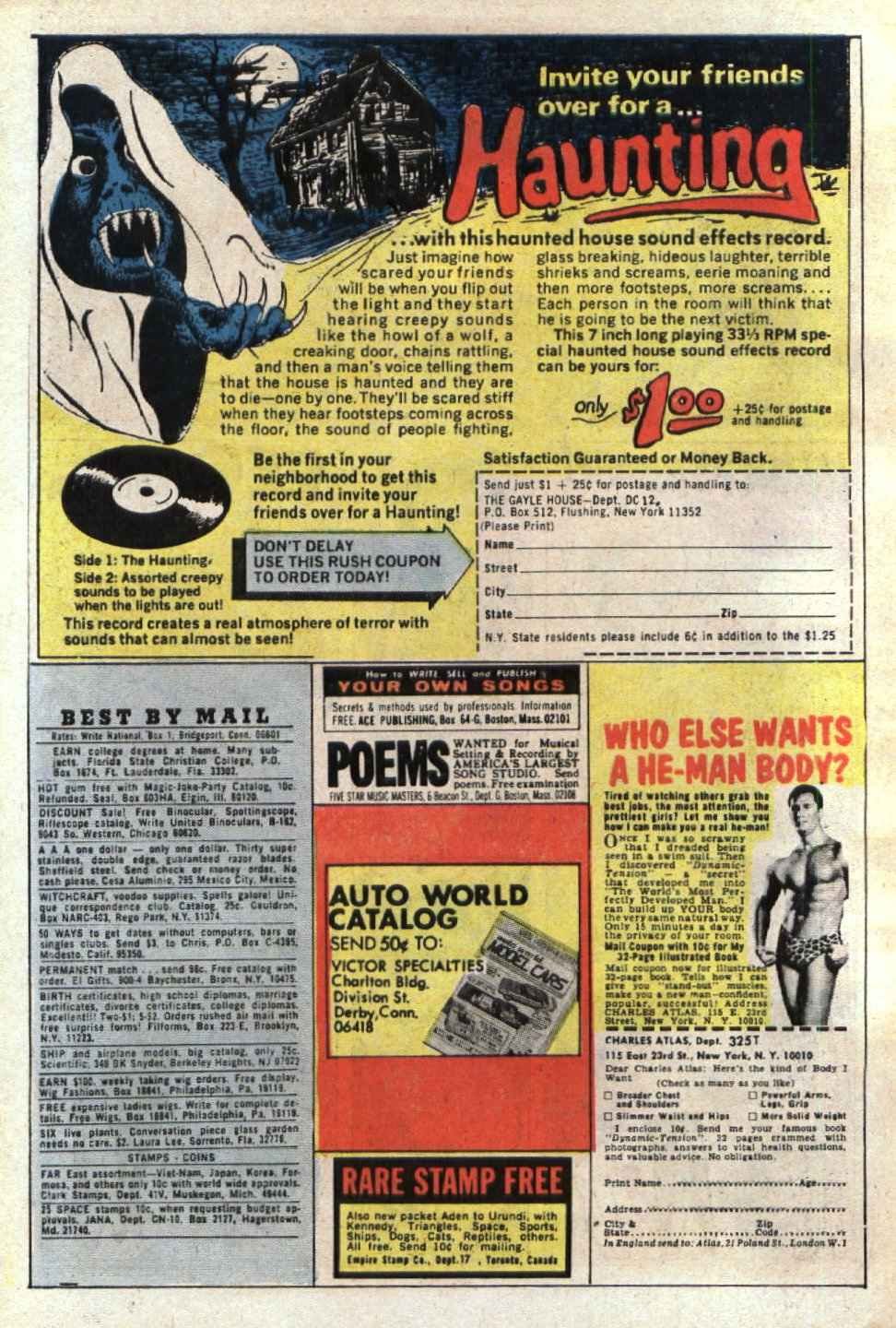 Read online Ghostly Haunts comic -  Issue #25 - 30