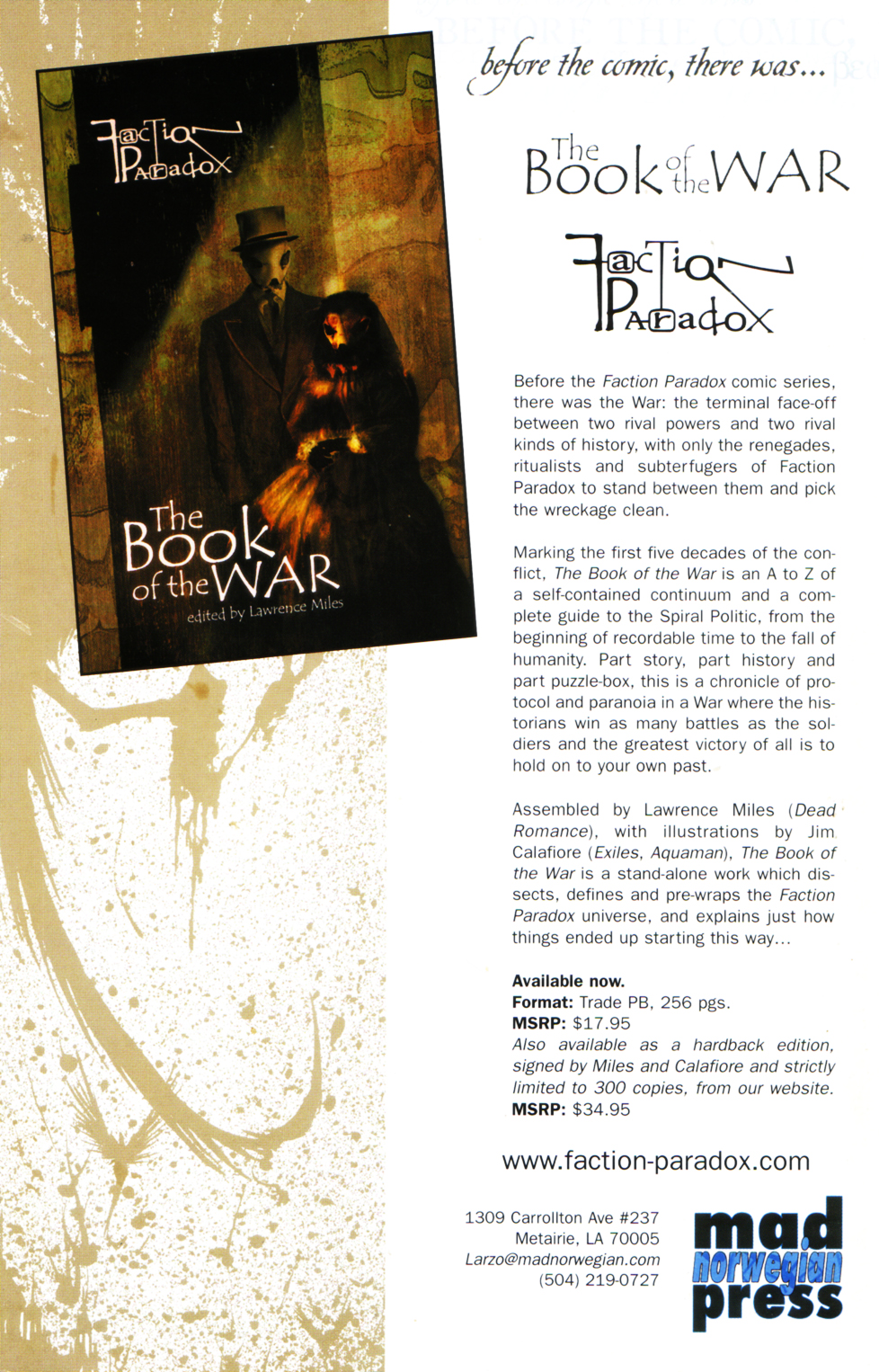 Read online Faction Paradox comic -  Issue #2 - 33